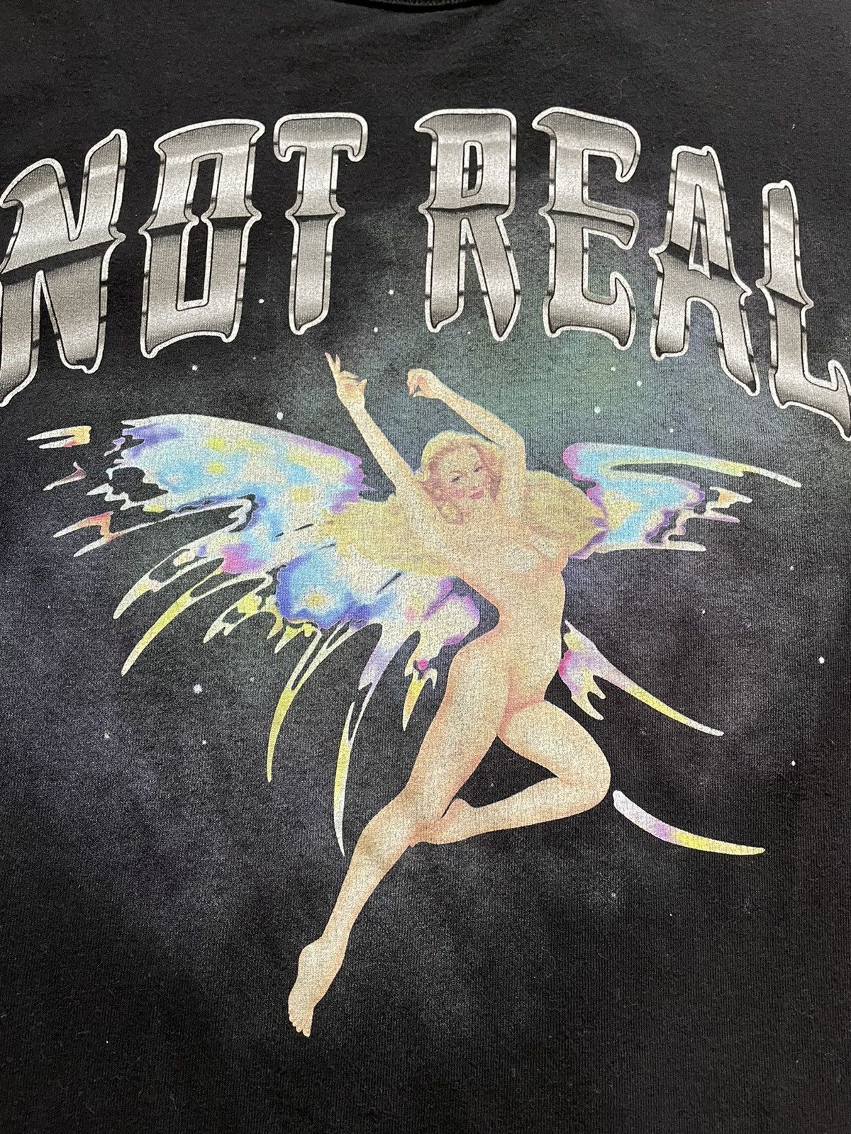 Off-White FW17 OFF WHITE Not Real Seeing Things Graphic T Shirt Mens M Size US M / EU 48-50 / 2 - 3 Thumbnail