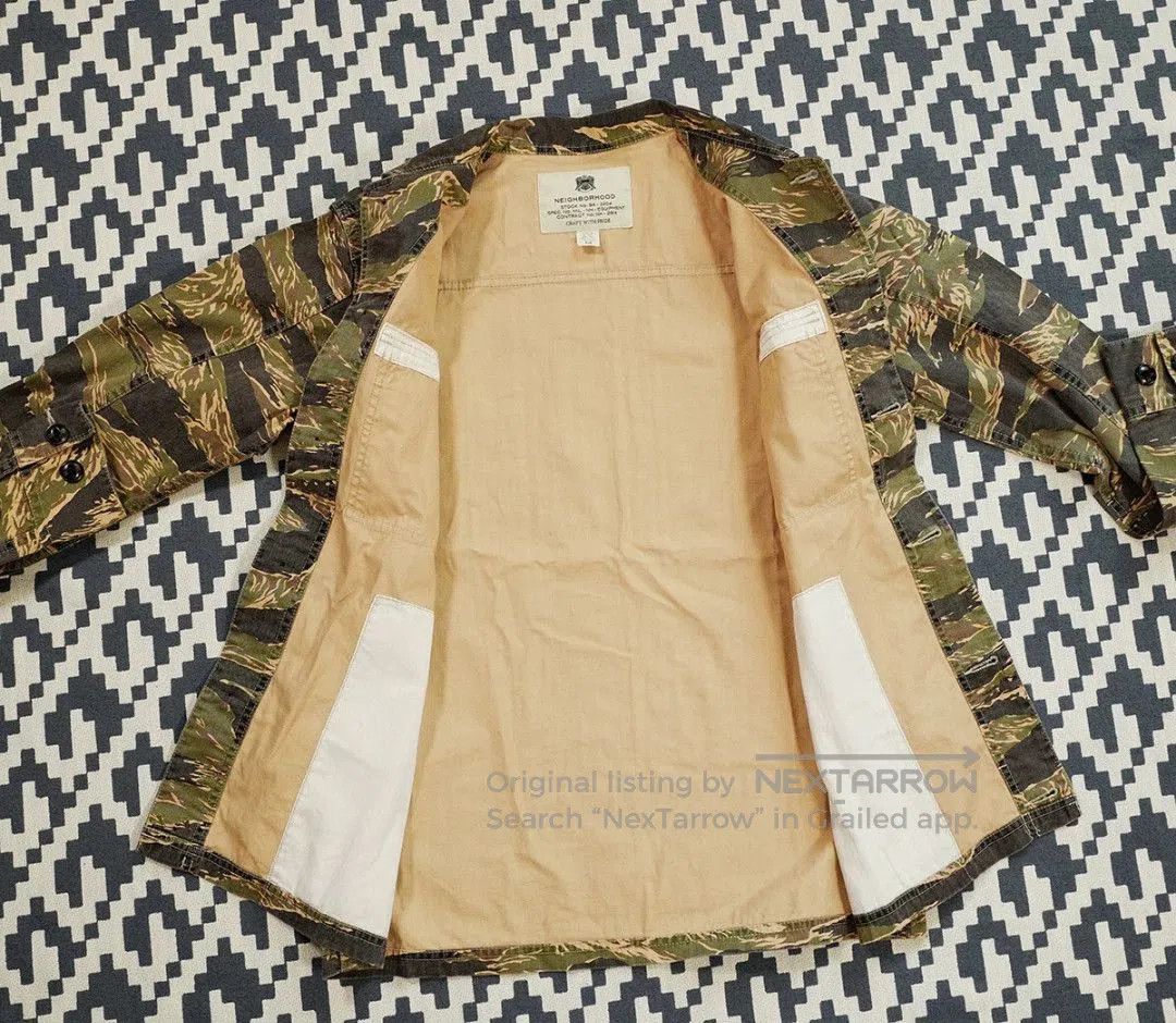 Neighborhood NEIGHBORHOOD BDU.TIGER Camouflage Shirt. Size US M / EU 48-50 / 2 - 3 Thumbnail