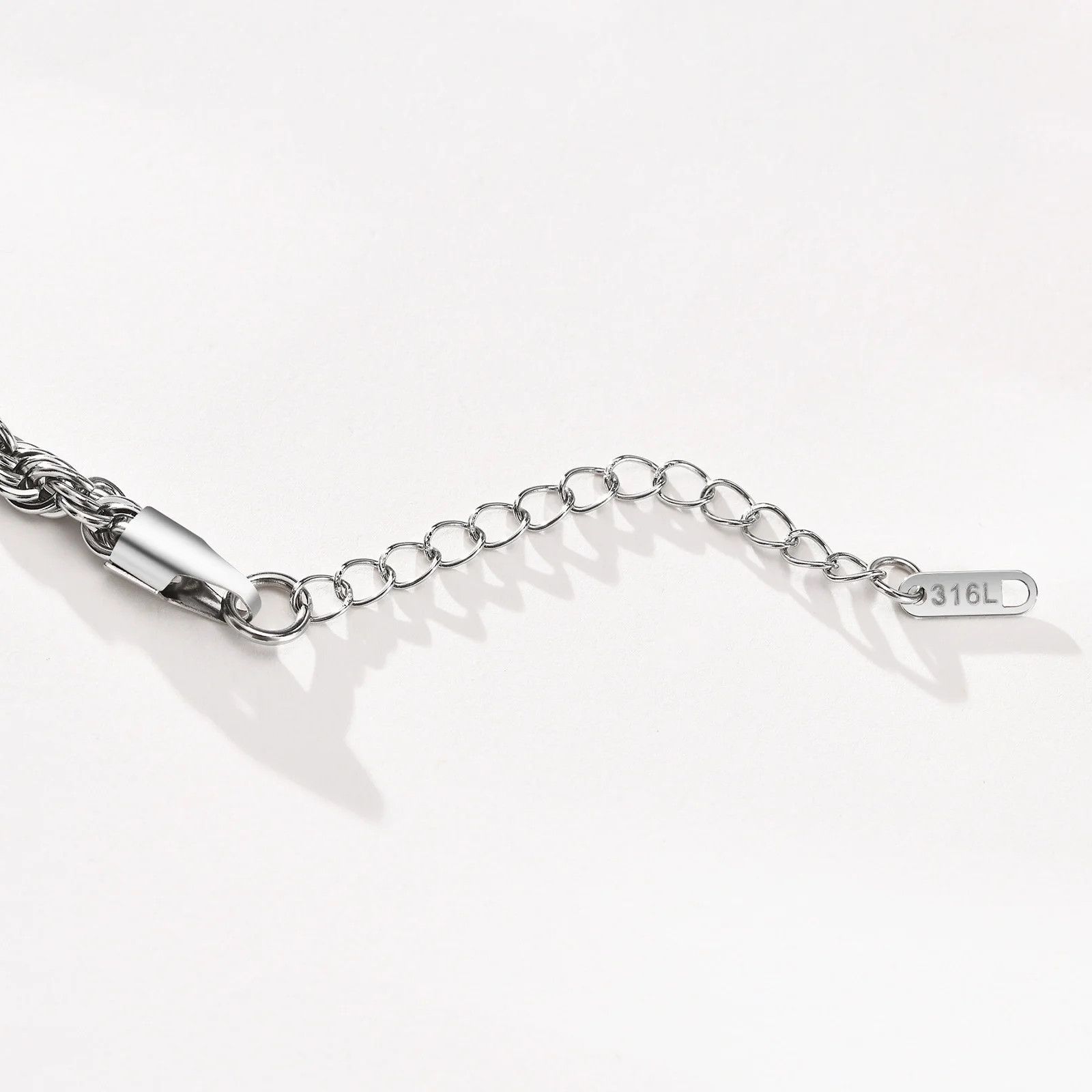 Other 3MM Stainless Steel Rope Bracelets Size ONE SIZE - 3 Thumbnail
