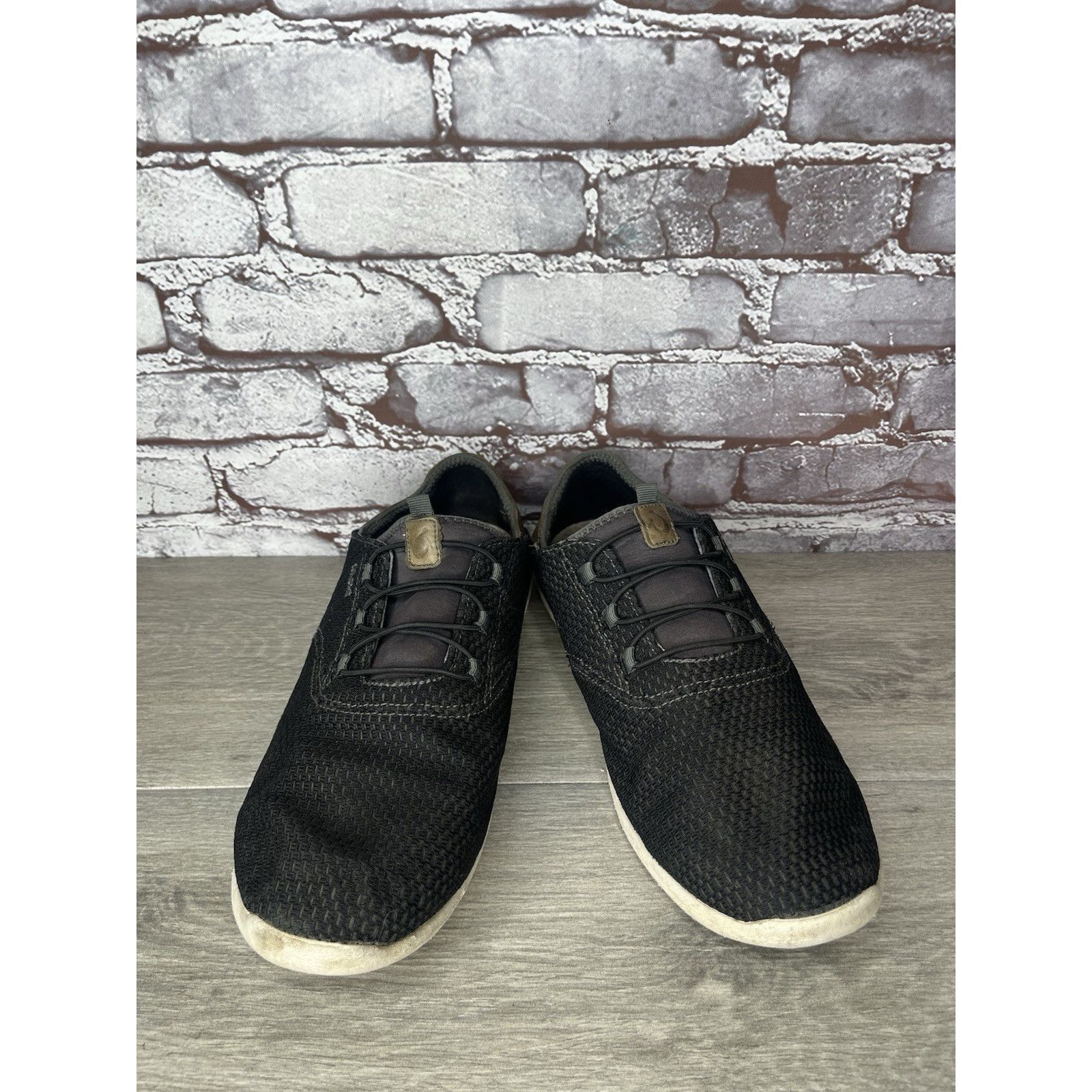 Olukai OLUKAI Alapa Li Black Textile Lace Up Athletic Sneakers Shoe Size US 12 / EU 45 - 10 Thumbnail