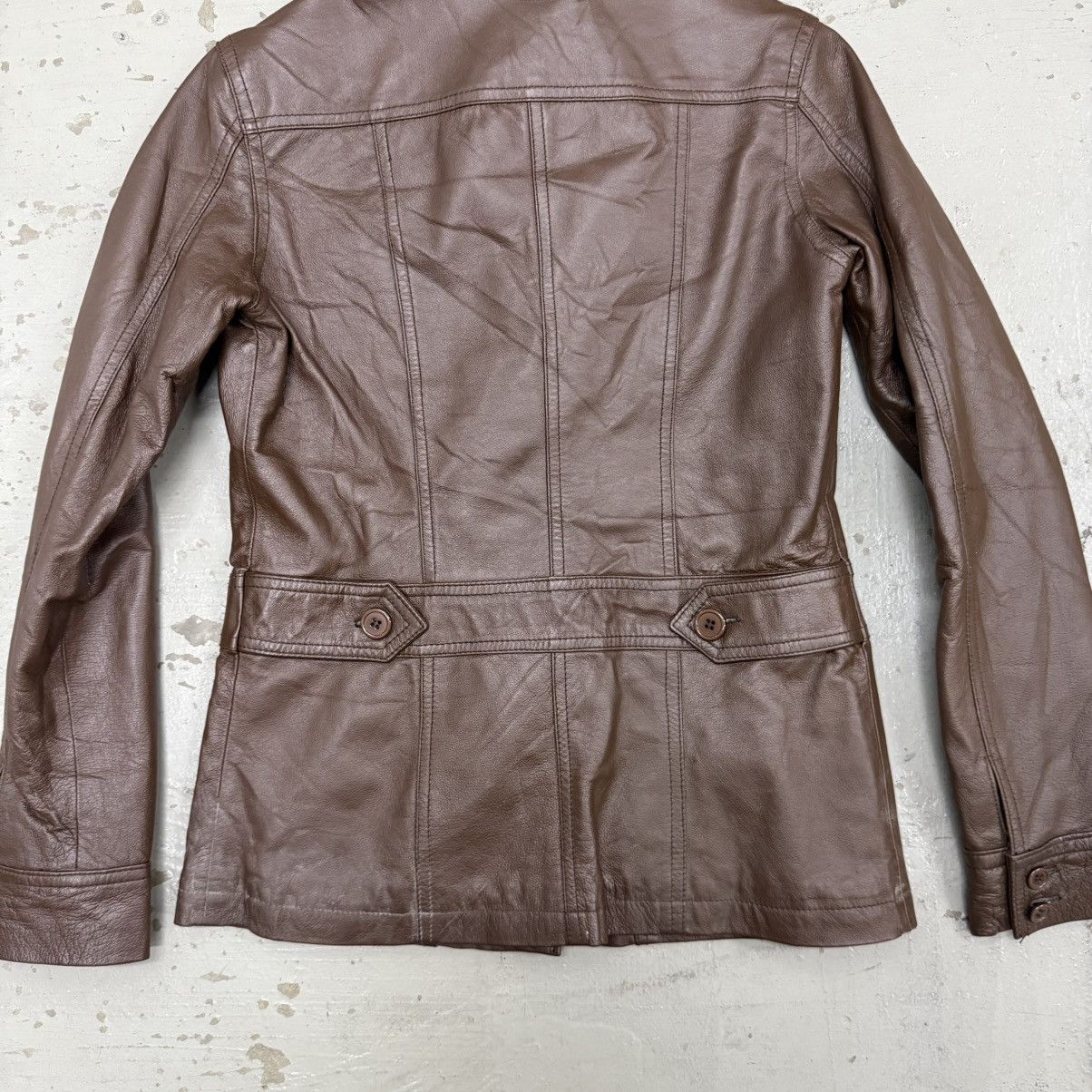 Seditionaries Ghost Of Harlem Japan Leather Jacket Size US XS / EU 42 / 0 - 8 Thumbnail