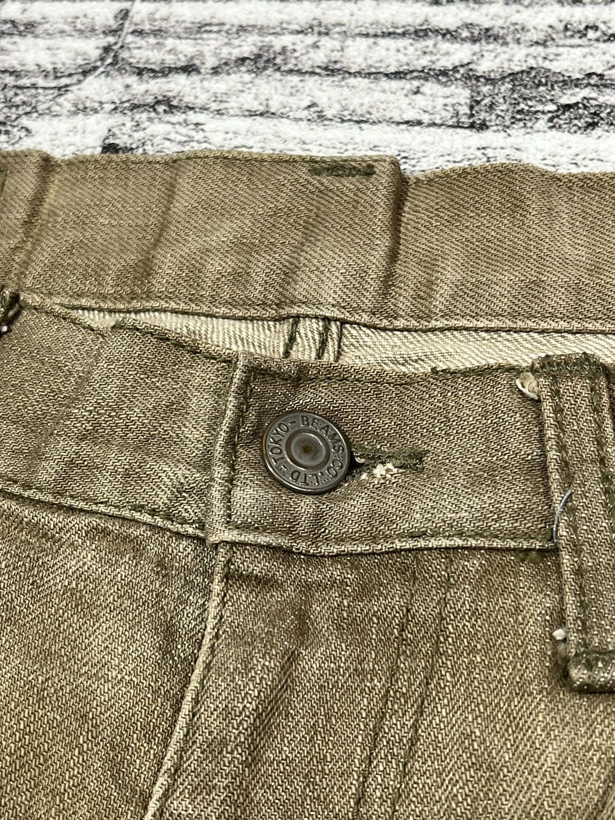 Number (N)ine 2000s Beams Levis Raw Mudwash Jeans y2k Lgb Ifsix Size US 32 / EU 48 - 6 Thumbnail