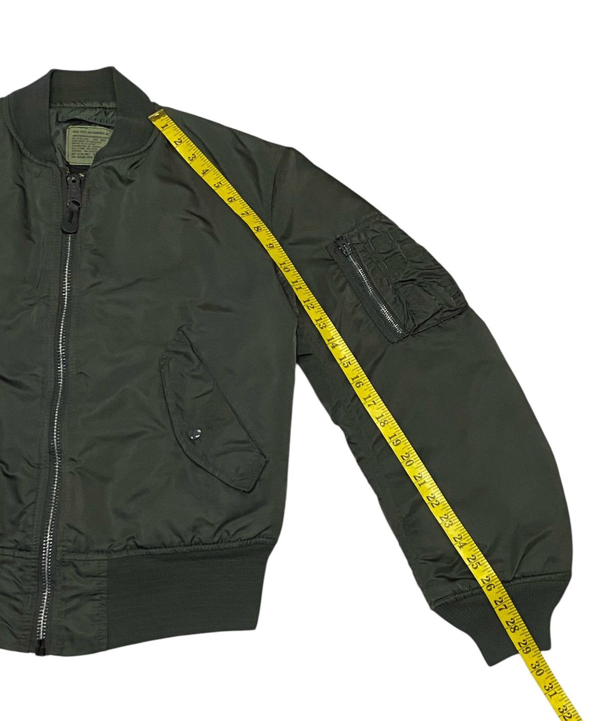 Alpha Industries Vintage Alpha Industries MA-1 Bomber Jacket Size US S / EU 44-46 / 1 - 19 Thumbnail
