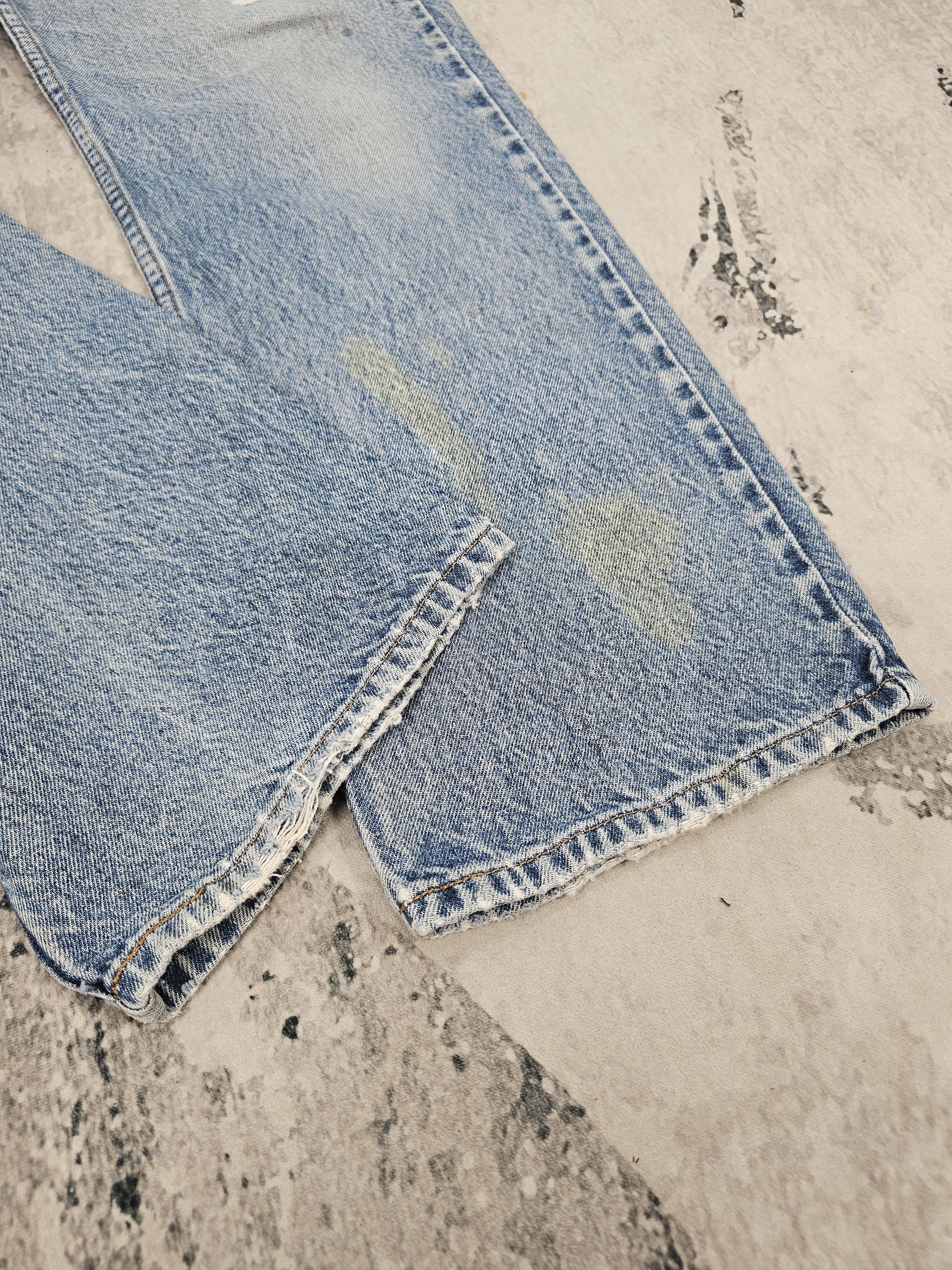 Levi's Vintage Clothing Vtg 90's LEVIS 517 Boot Cut Flare Made In USA Ripped L0534 Size US 34 / EU 50 - 7 Thumbnail