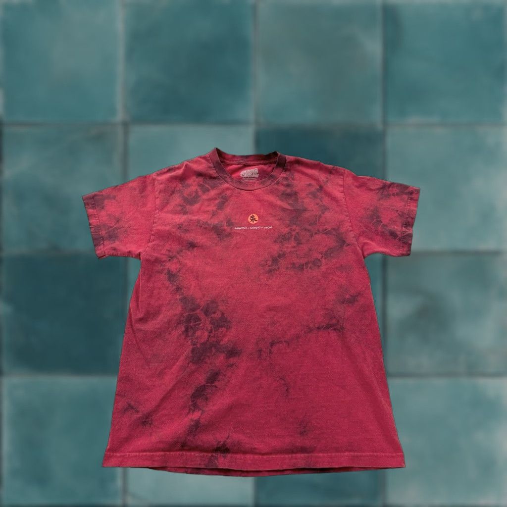 Primitive Primitive x Naruto Shirt Men’s Medium Red Tie-Dye Itachi Crows Burgundy Size US M / EU 48-50 / 2 - 1 Thumbnail