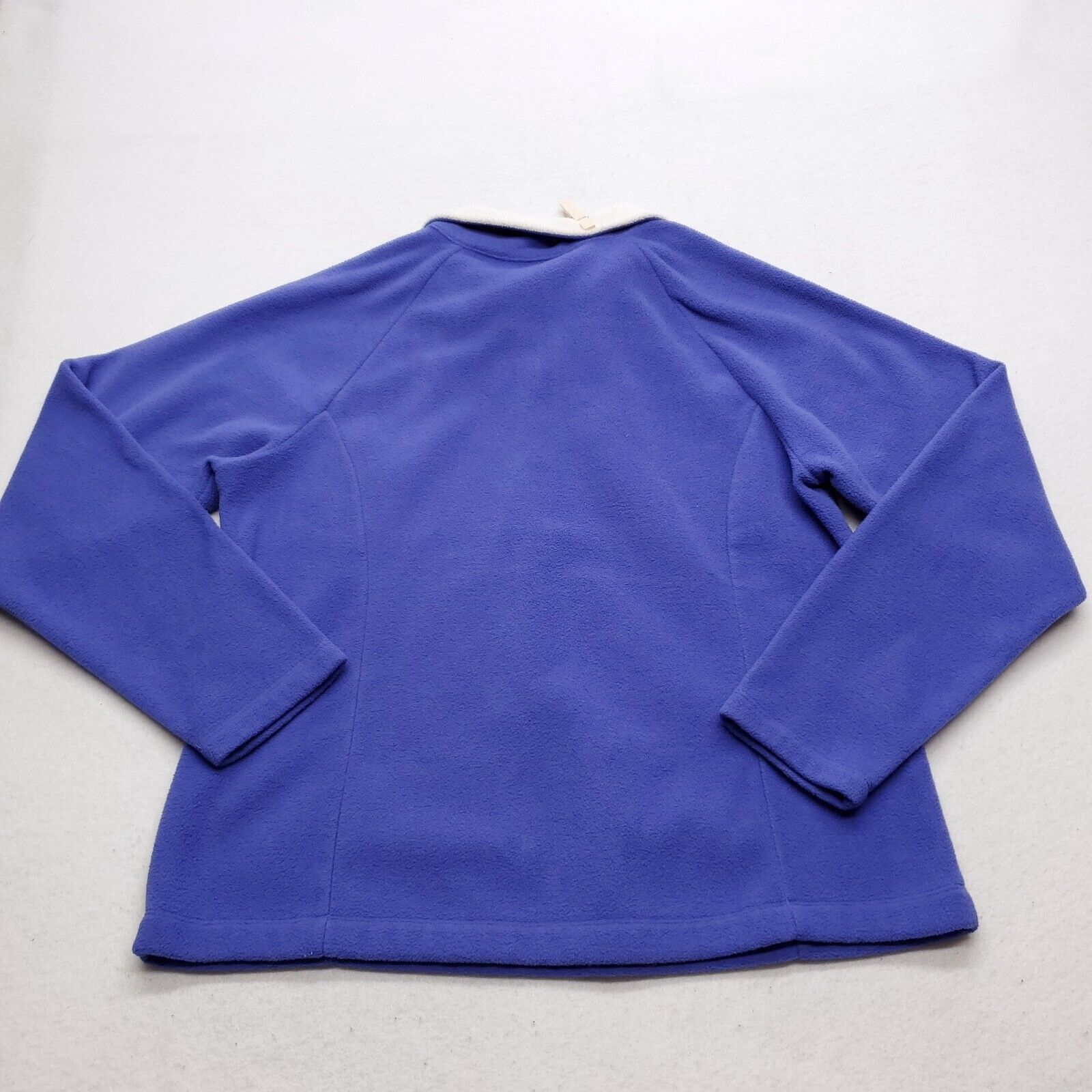 Izod IZOD Zip Up Pullover Jacket Womens Size Large L Purple White Size L / US 10 / IT 46 - 7 Thumbnail