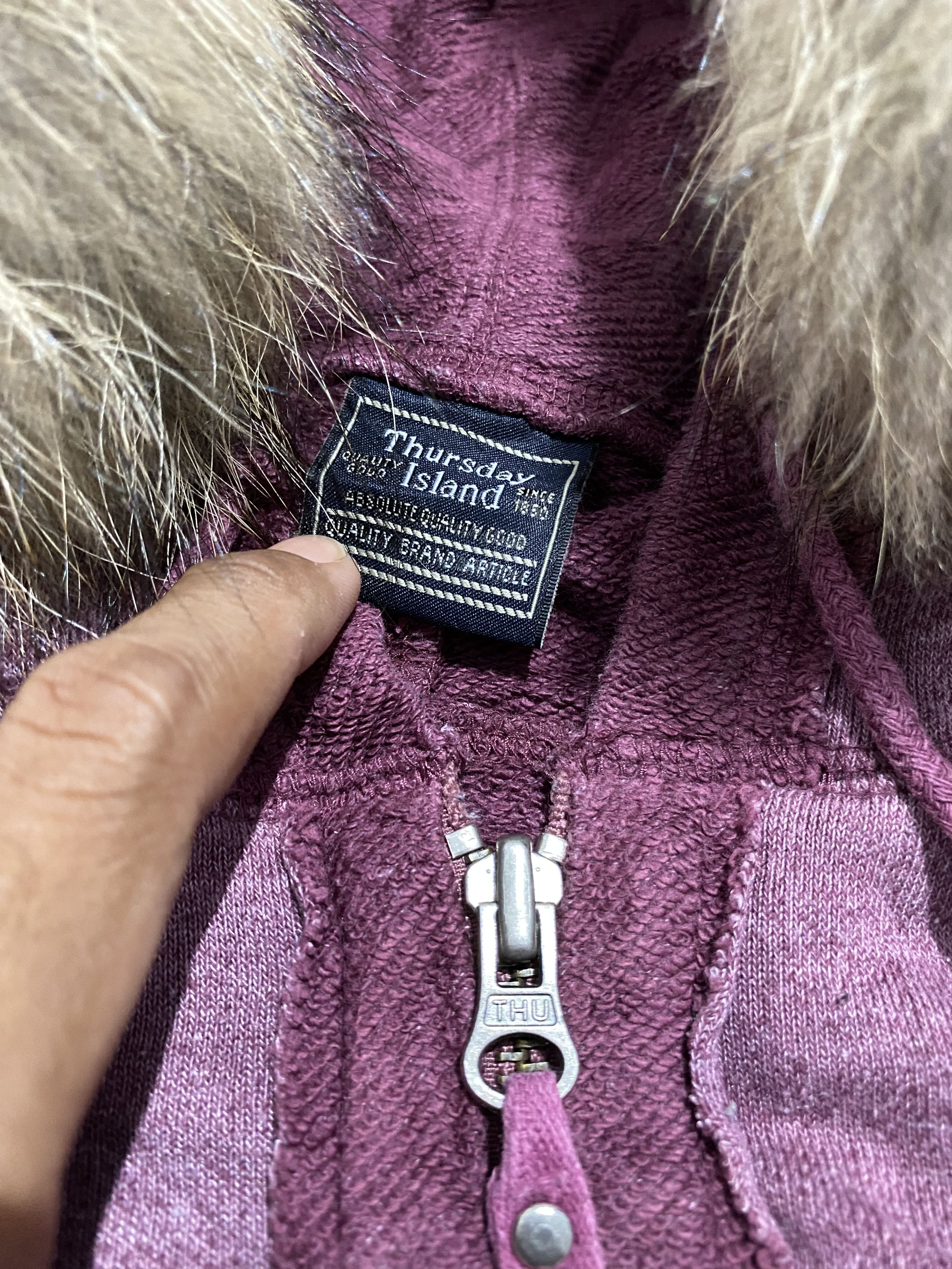 Hysteric Glamour × If Six Was Nine × Japanese Brand Japanese thursday island hearts faux Fur Zip hoodie Size US M / EU 48-50 / 2 - 11 Thumbnail