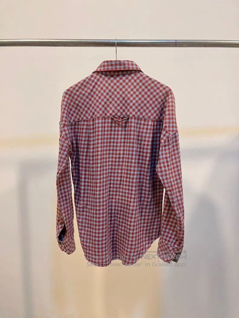 Vivienne Westwood Vivienne Westwood Red Plaid Shirt with Double Pockets Size M / US 6-8 / IT 42-44 - 2 Thumbnail