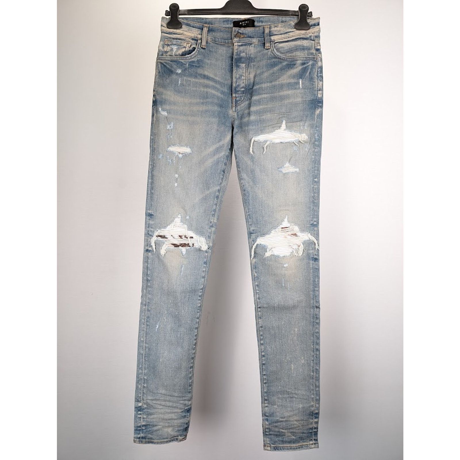 Amiri o1rshd1 Marble MX1 Jeans in Clay Indigo Size US 36 / EU 52 - 2 Thumbnail