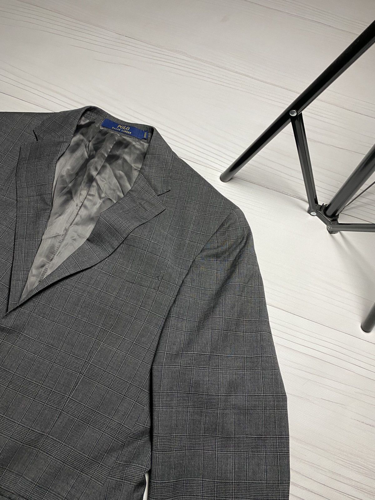 Polo Ralph Lauren Polo ralph lauren custom fit plaid blazer Size 40R - 11 Thumbnail