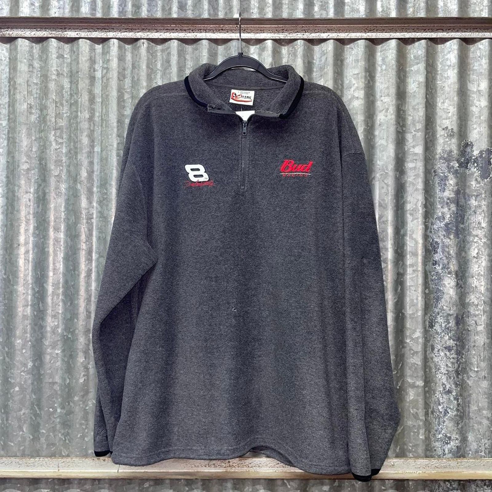 NASCAR Vintage 90s nascar fleece quarter zip Size US L / EU 52-54 / 3 - 1 Thumbnail