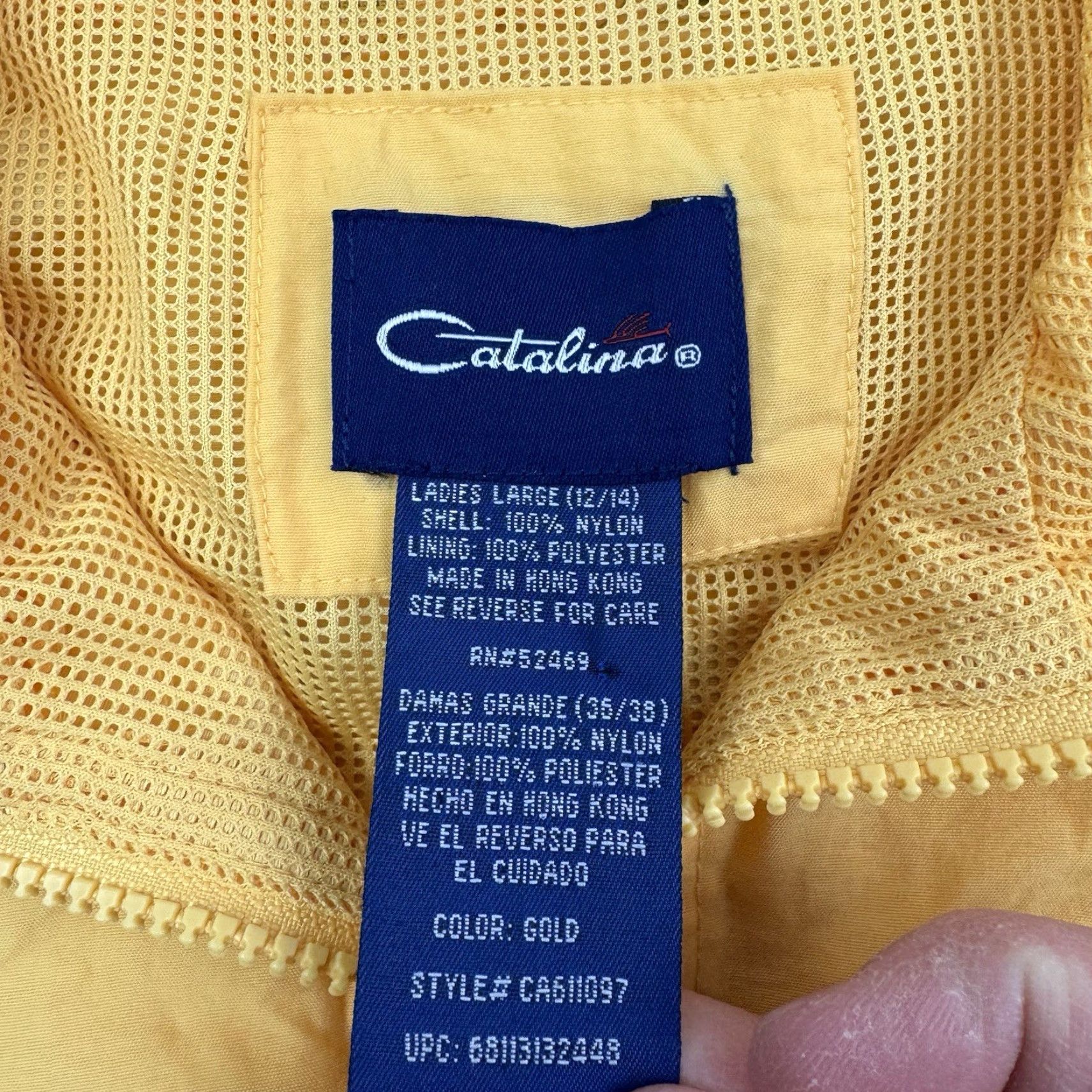 Catalina VINTAGE Catalina Vest Womens Large Full Zip Collared Outdoor Hiking Nature 90s Size L / US 10 / IT 46 - 4 Thumbnail