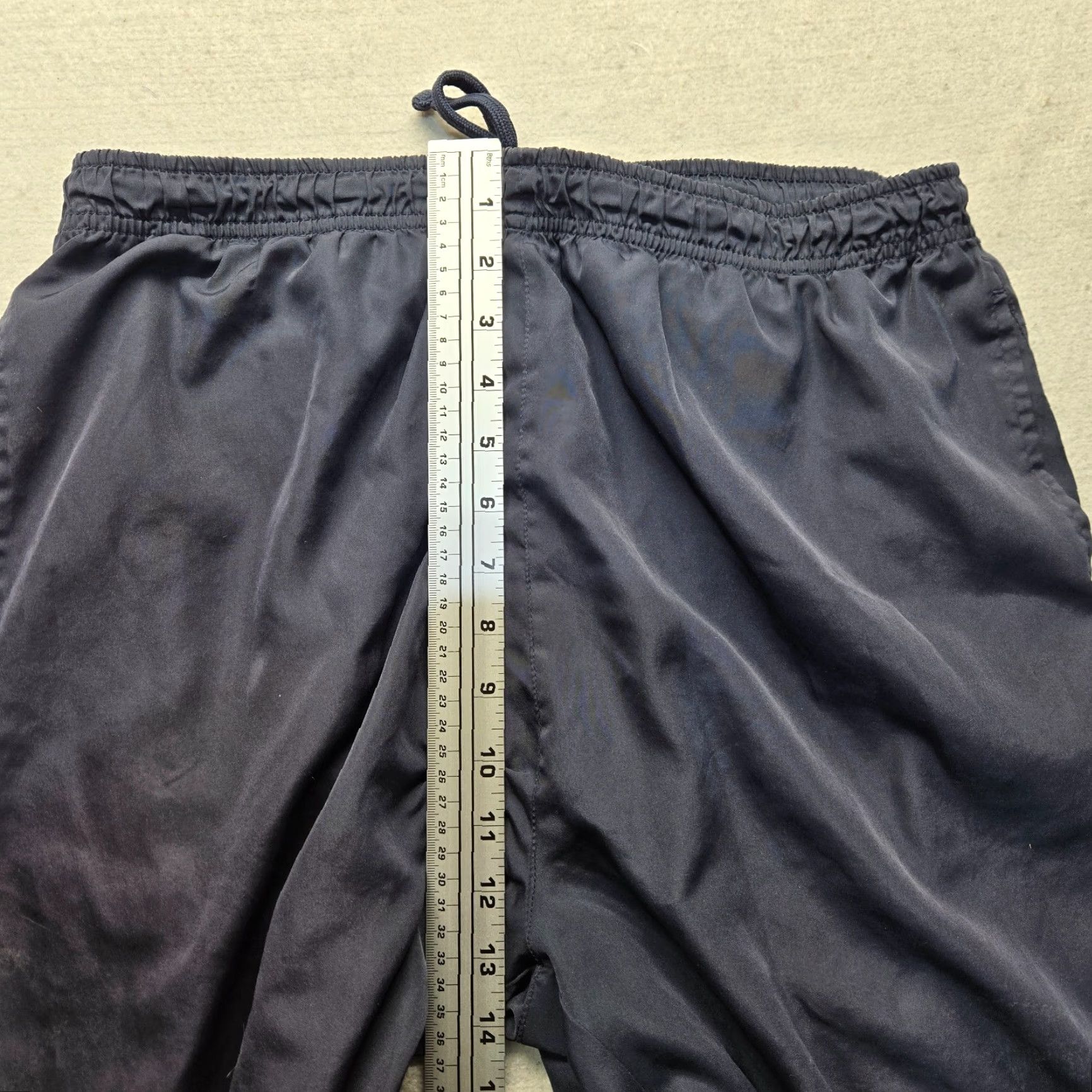 Vintage Saddlebred Blue Lined Windbreaker Athletic Sweatpants Zip Ankle Men's M Medium Pants Size US 31 - 5 Thumbnail