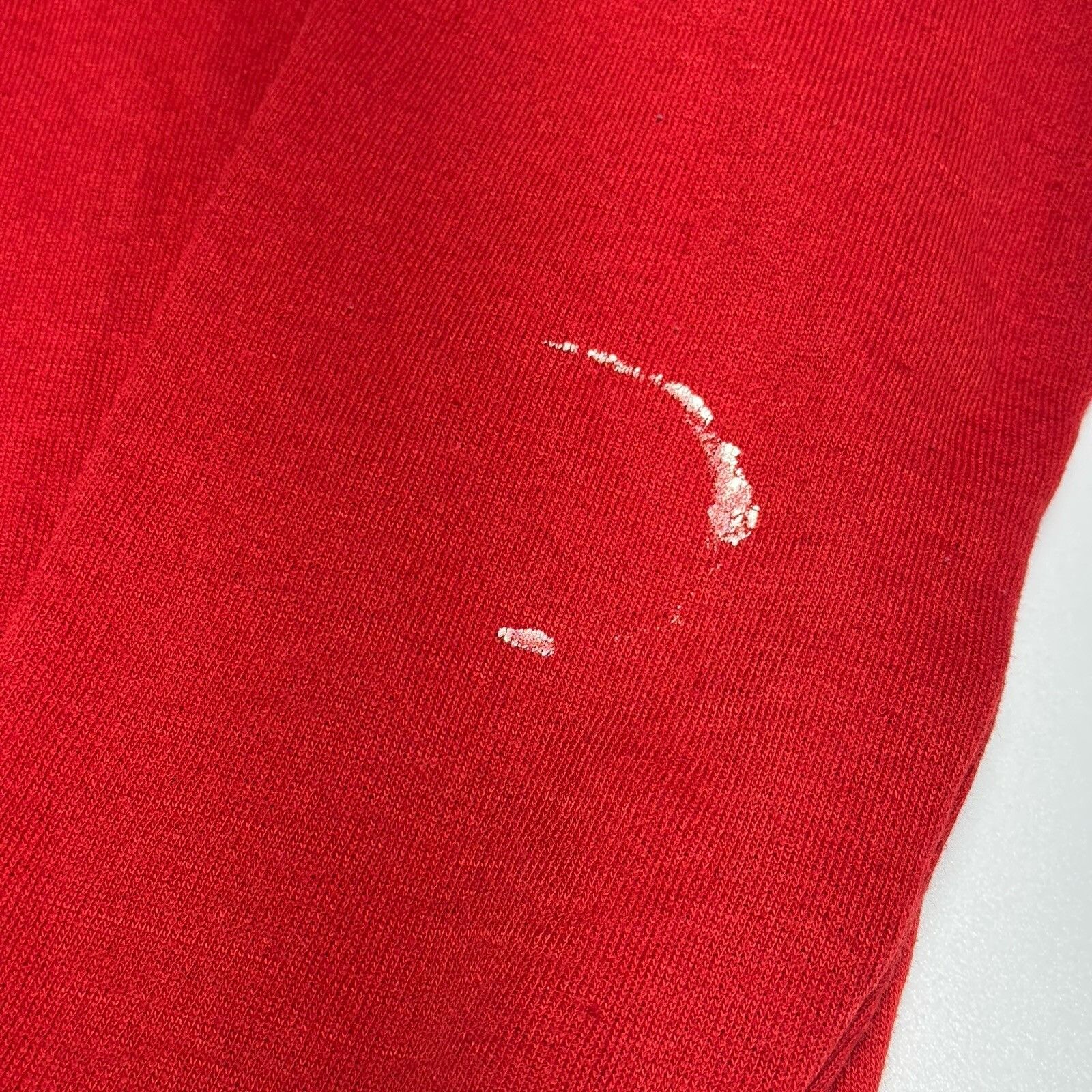 Vintage Vintage 70s 80s Sweat Hoodie Adult S/M Red Sweatshirt Size US M / EU 48-50 / 2 - 10 Thumbnail