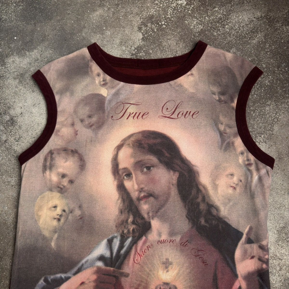 Vintage Vive Maria Vintage Jesus Printed Tank Top Size L / US 10 / IT 46 - 4 Thumbnail