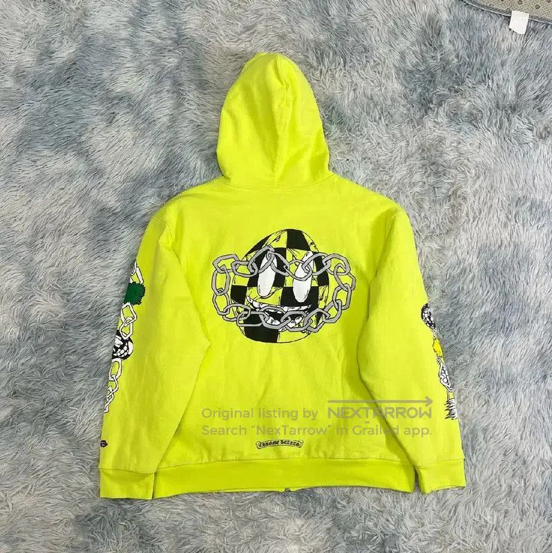 Chrome Hearts Chrome Hearts Green Cotton Men's Hoodie . Size US L / EU 52-54 / 3 - 2 Thumbnail