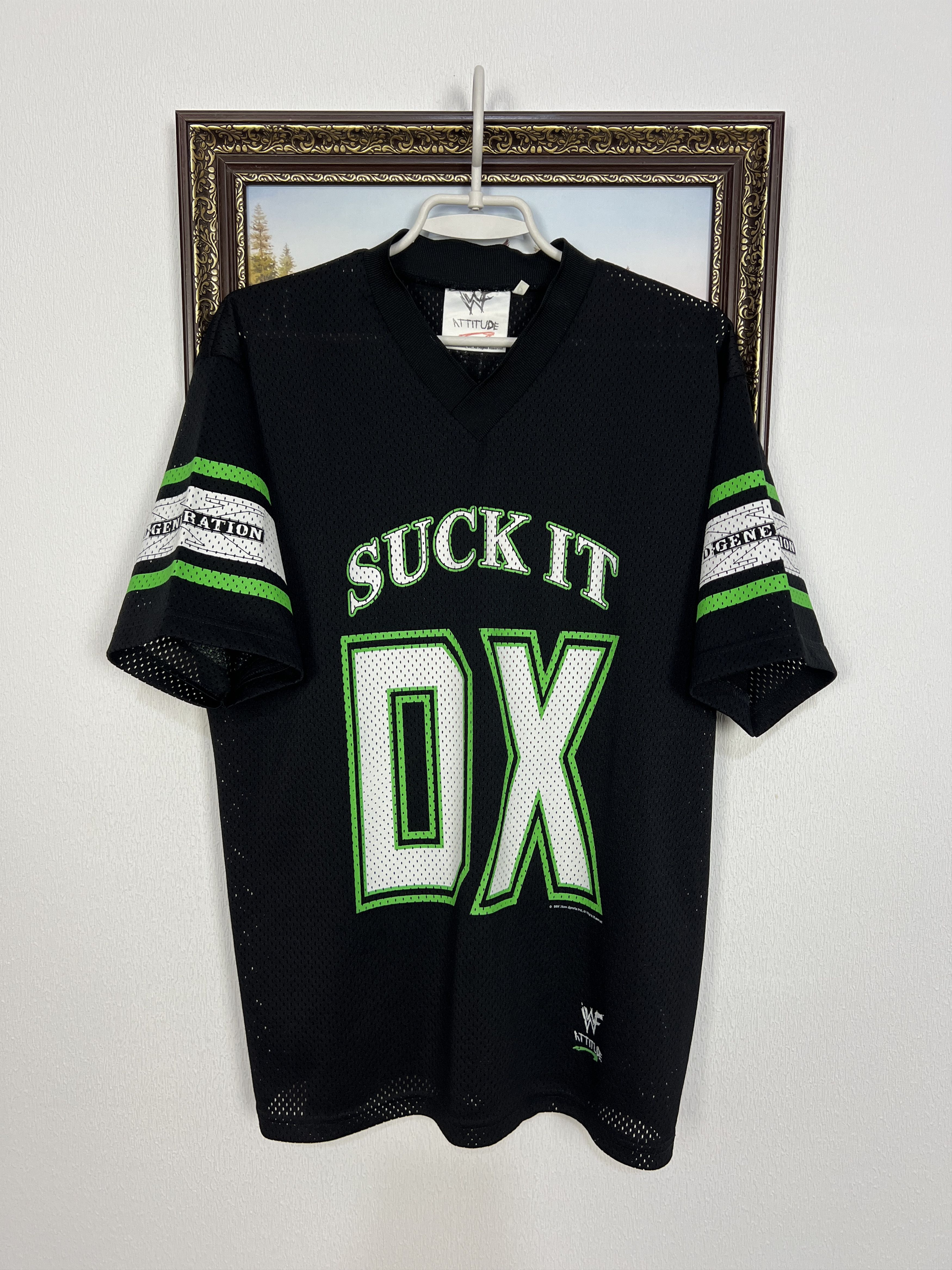 1999 WWF WWE DX D Generation Jersey Shirt Attitude Tee Rare