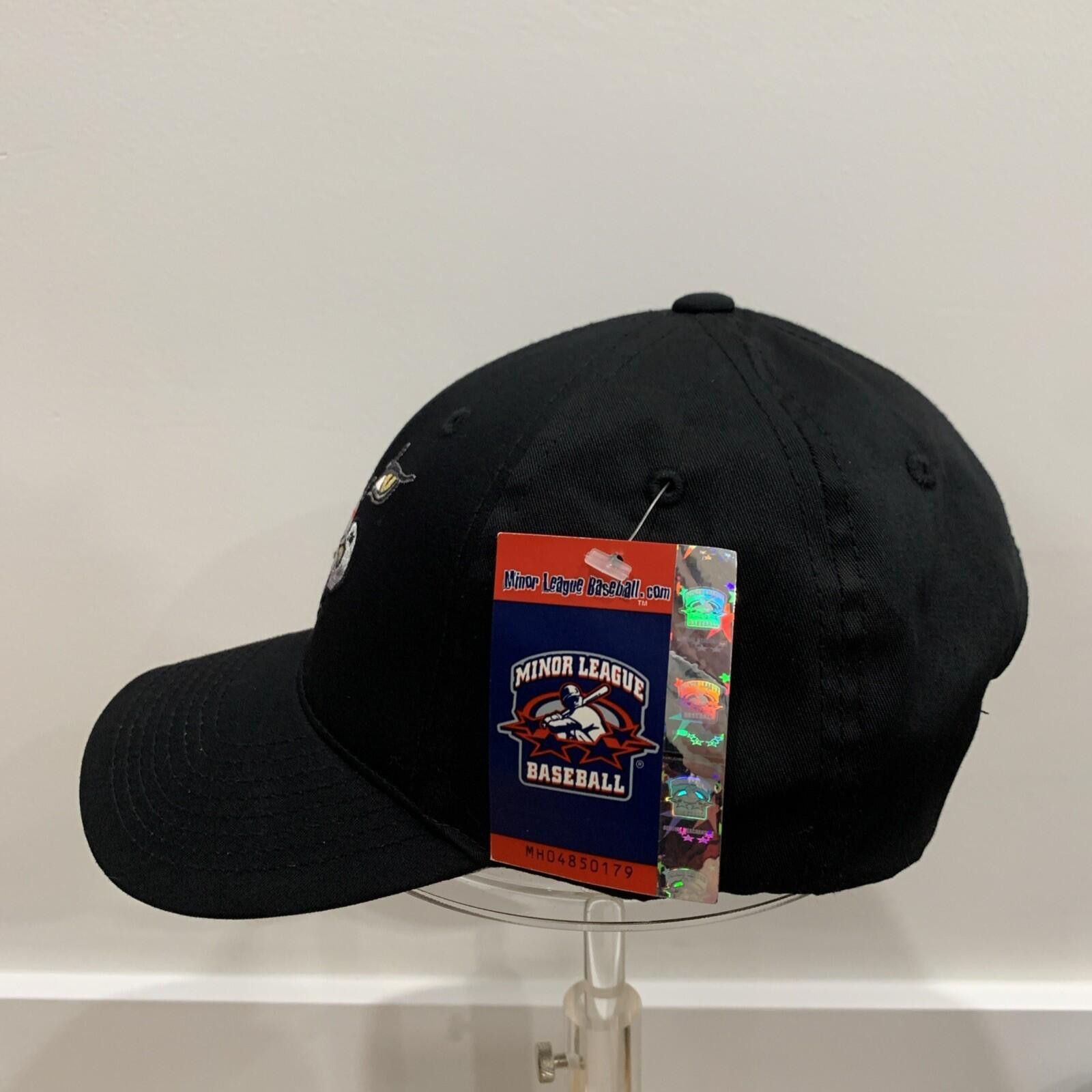 Other Vintage NWT Ottawa Lynx MiLB Adjustable Baseball Hat Black Size ONE SIZE - 2 Thumbnail