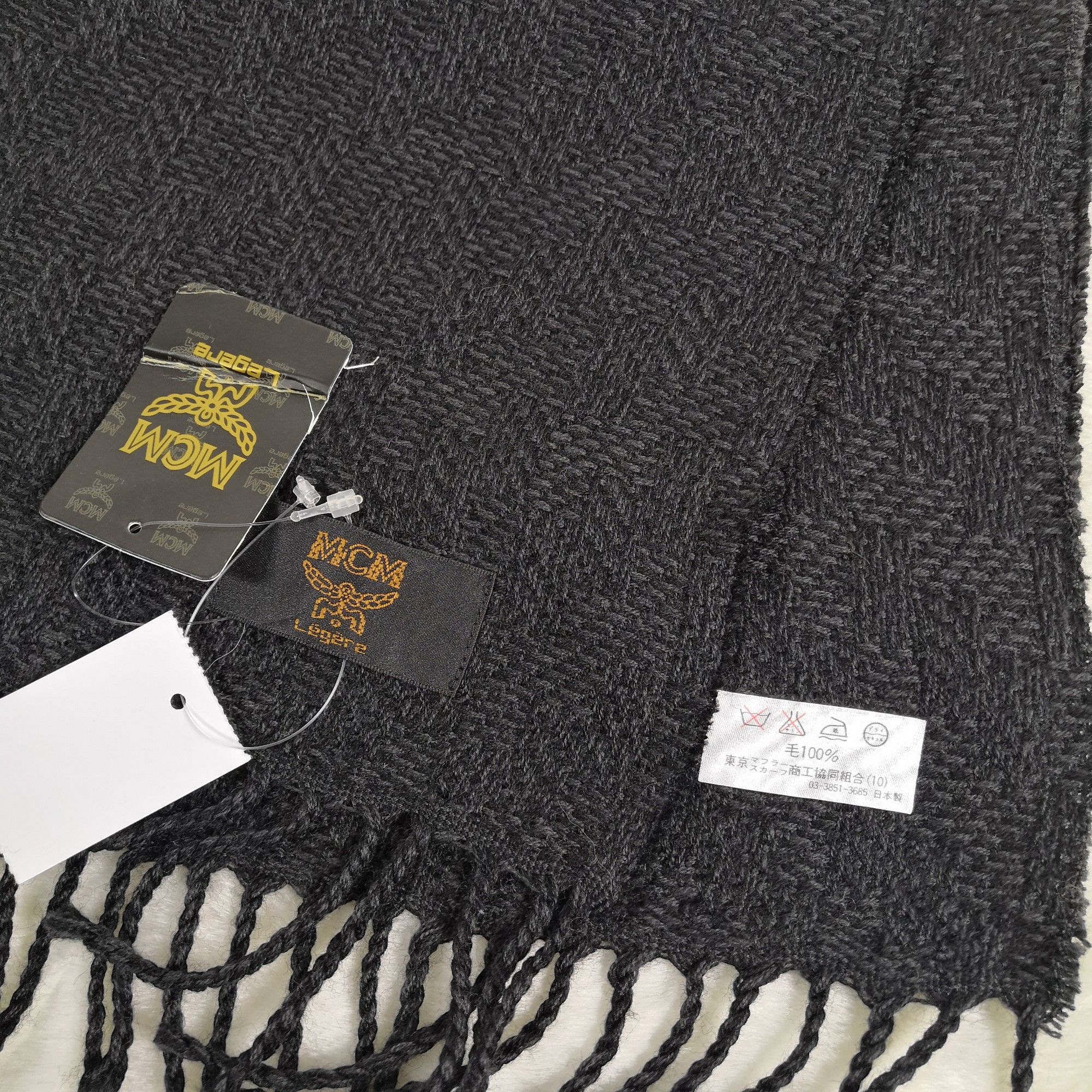 MCM NWT Vintage MCM Scarf Wool Cashmere Scarves. Size ONE SIZE - 4 Thumbnail