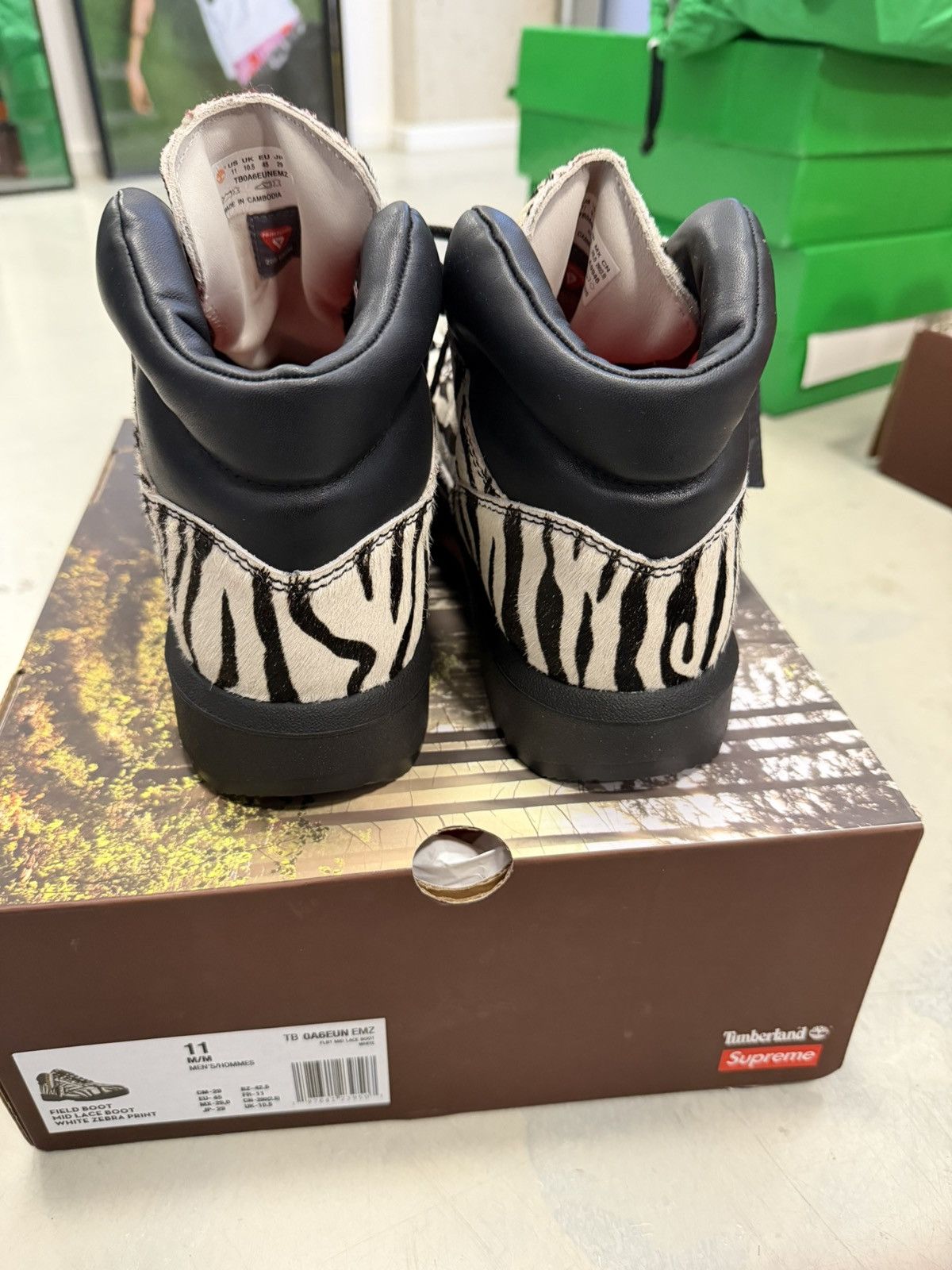 Supreme Supreme Timberland Field Boot Size US 11 / EU 44 - 3 Thumbnail