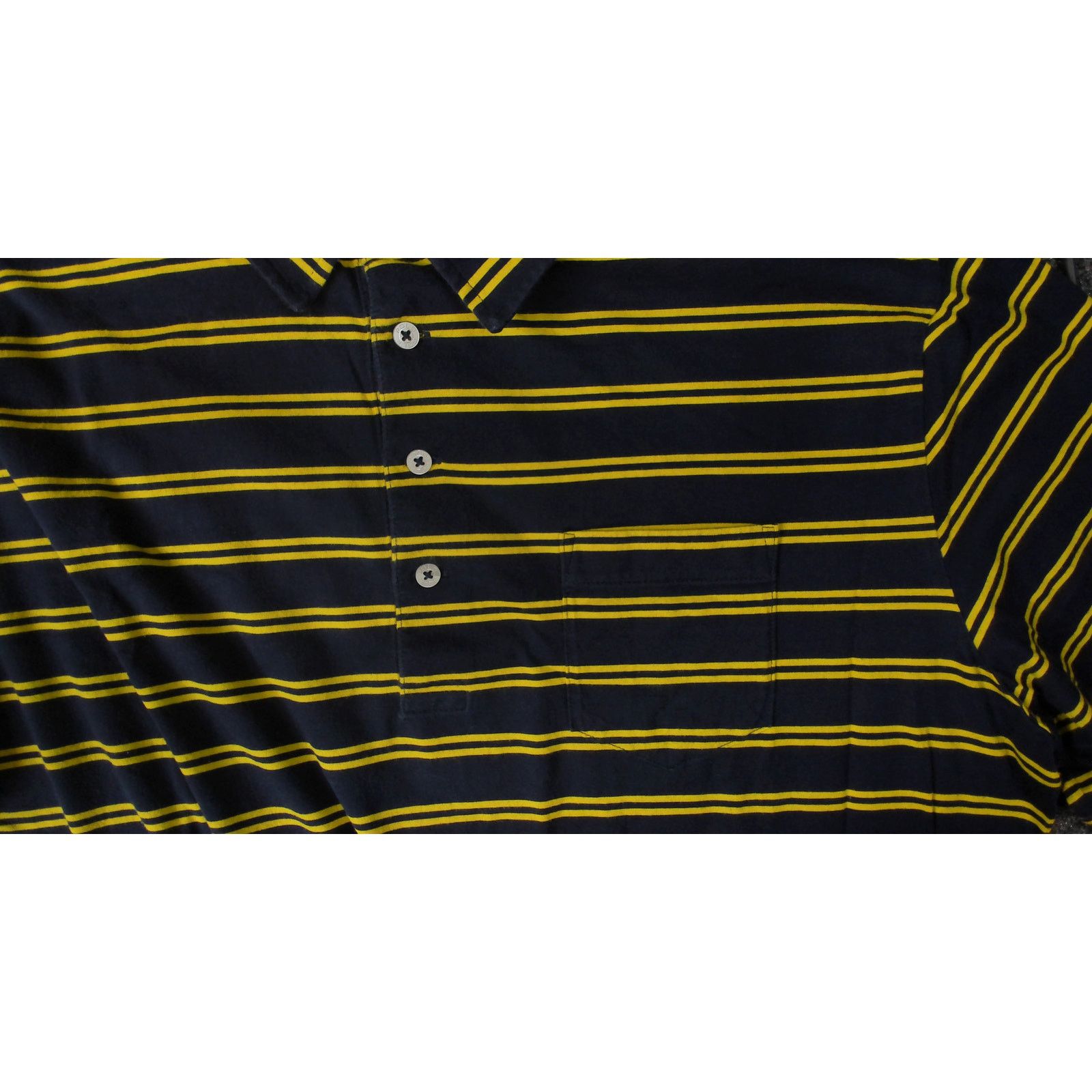 Polo Ralph Lauren Polo Ralph Lauren Y2K Polo Golf Striped Boxy Polo Shirt XL Size US XL / EU 56 / 4 - 9 Thumbnail