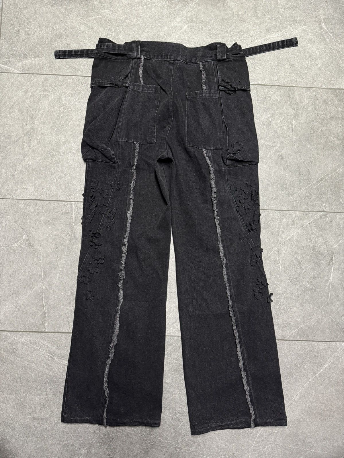Other Junalyx Blossom Pouch Cargo Denim Size US 36 / EU 52 - 2 Thumbnail