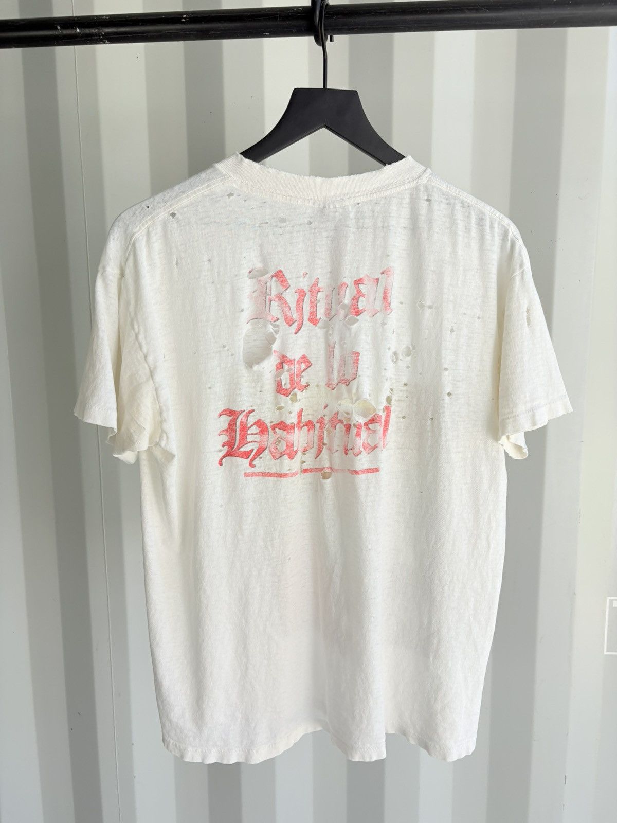 Band Tees Vintage Jane’s Addiction Shirt Thrashed Fade Distress GRUNGE Size US XL / EU 56 / 4 - 2 Thumbnail