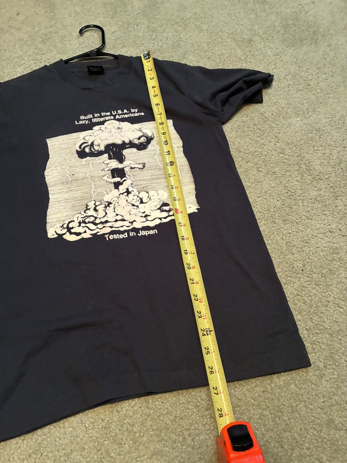 Vintage Vintage 1980’s Nuke mushroom cloud tee shirt Size US M / EU 48-50 / 2 - 5 Thumbnail