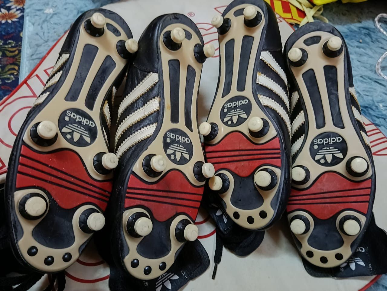 Adidas × Vintage Vintage Adidas World Cup ‘82 UK 5 Size US 5.5 / EU 38 - 2 Thumbnail