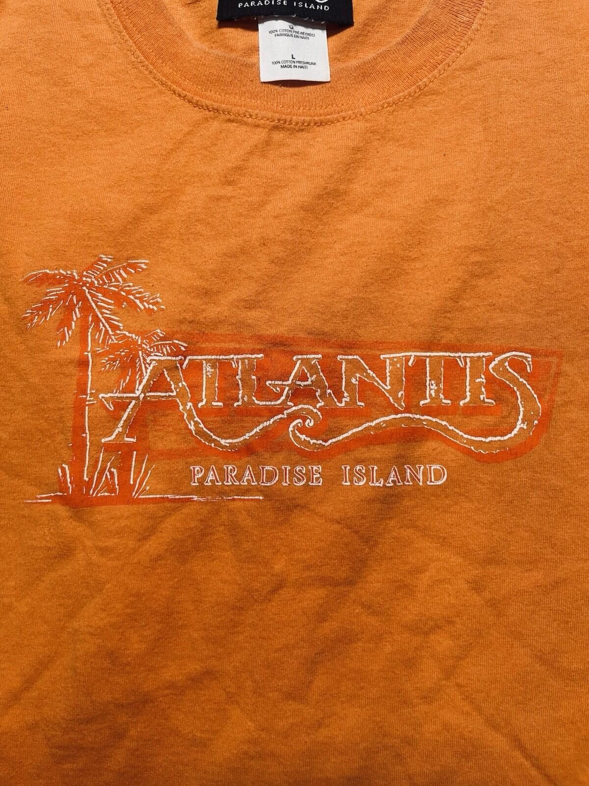 Other Atlantis Paradise Island Orange Graphic T-Shirt Size Large Size US L / EU 52-54 / 3 - 3 Thumbnail