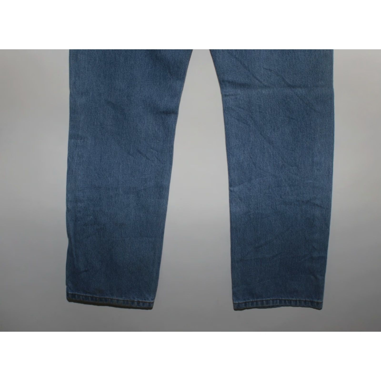 Levi's Levis 505 Mens Distressed Straight Fit High Rise Blue Denim Jeans Size 33x32 Size US 33 - 5 Thumbnail