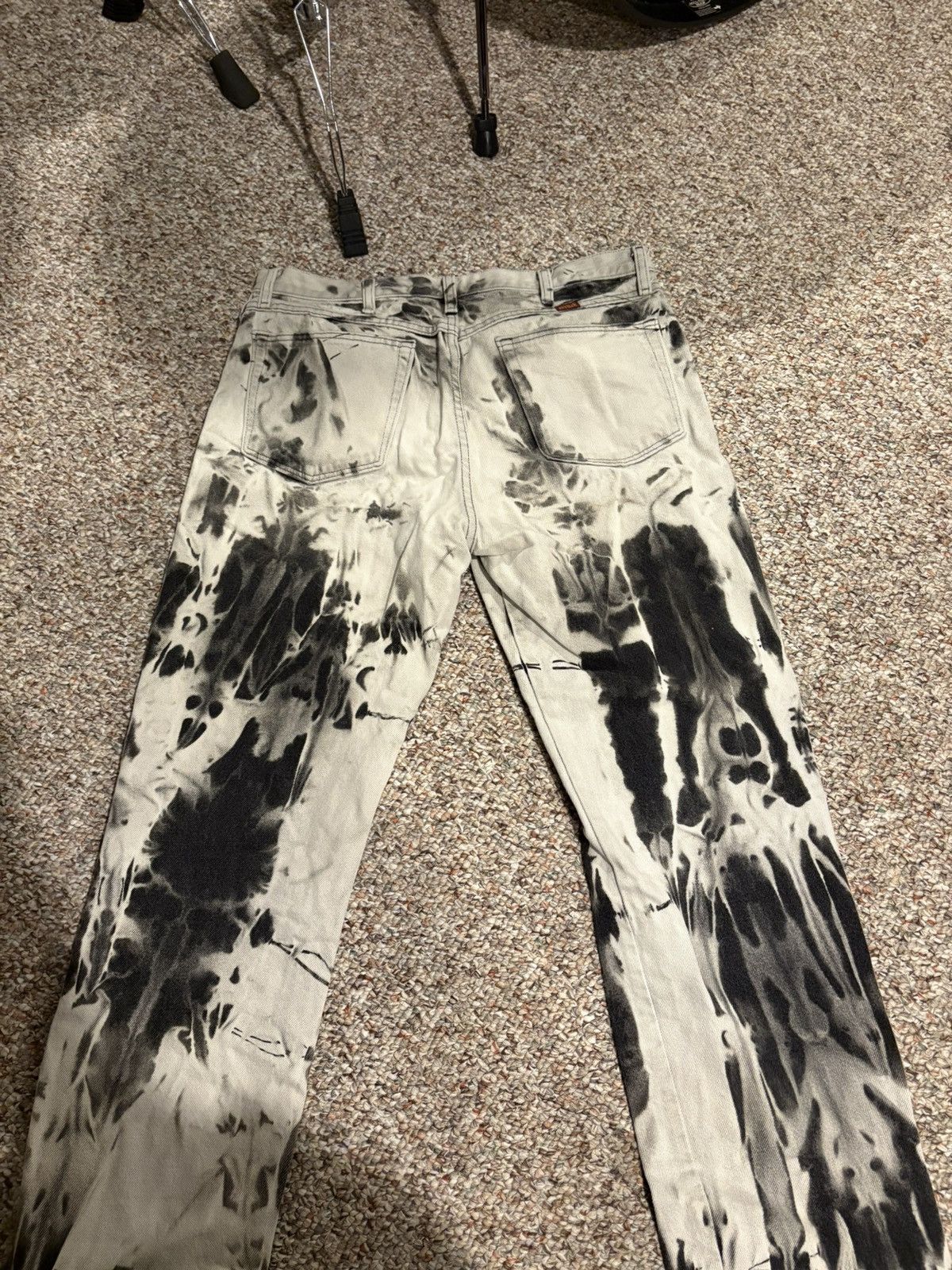 Other × Vintage Vintage Acid Washed Jeans - 34x32 Size US 34 / EU 50 - 2 Thumbnail