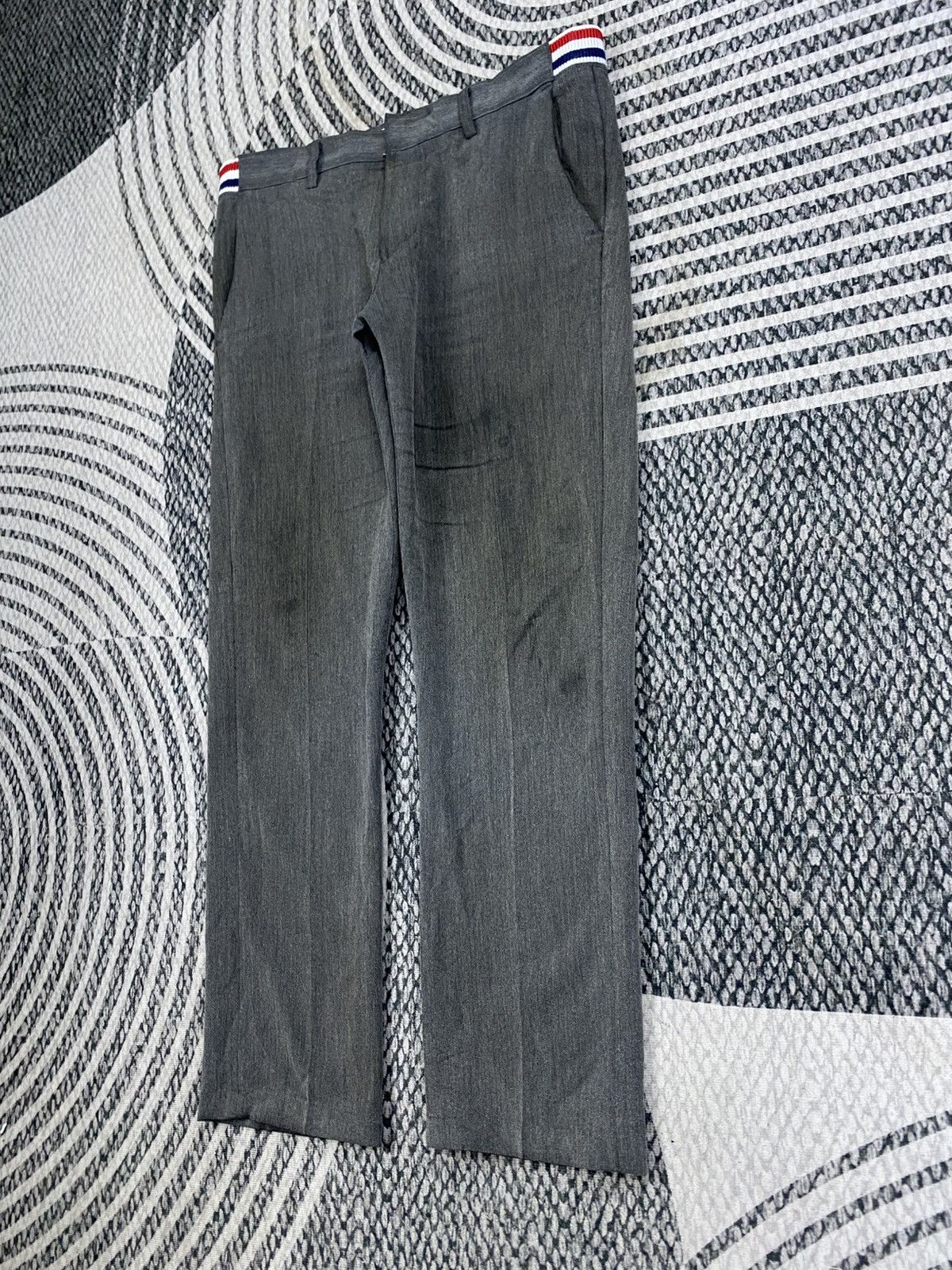 Thom Browne 🔥Thom Browne Dark Grey Casual Pants Size US 33 - 4 Thumbnail