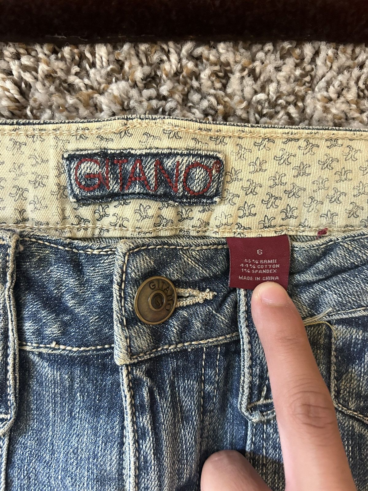 Hysteric Glamour × Japanese Brand Women’s Archive Hysteric Like Flared Baggy pants Size 28" / US 6 / IT 42 - 6 Thumbnail