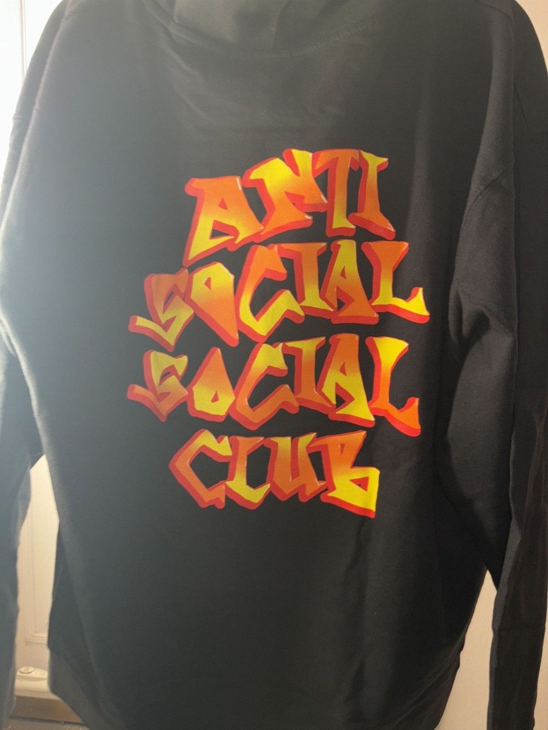 Anti Social Social Club ASSC Low Brow Hoodie Black BRAND NEW Size US XL / EU 56 / 4 - 1 Thumbnail