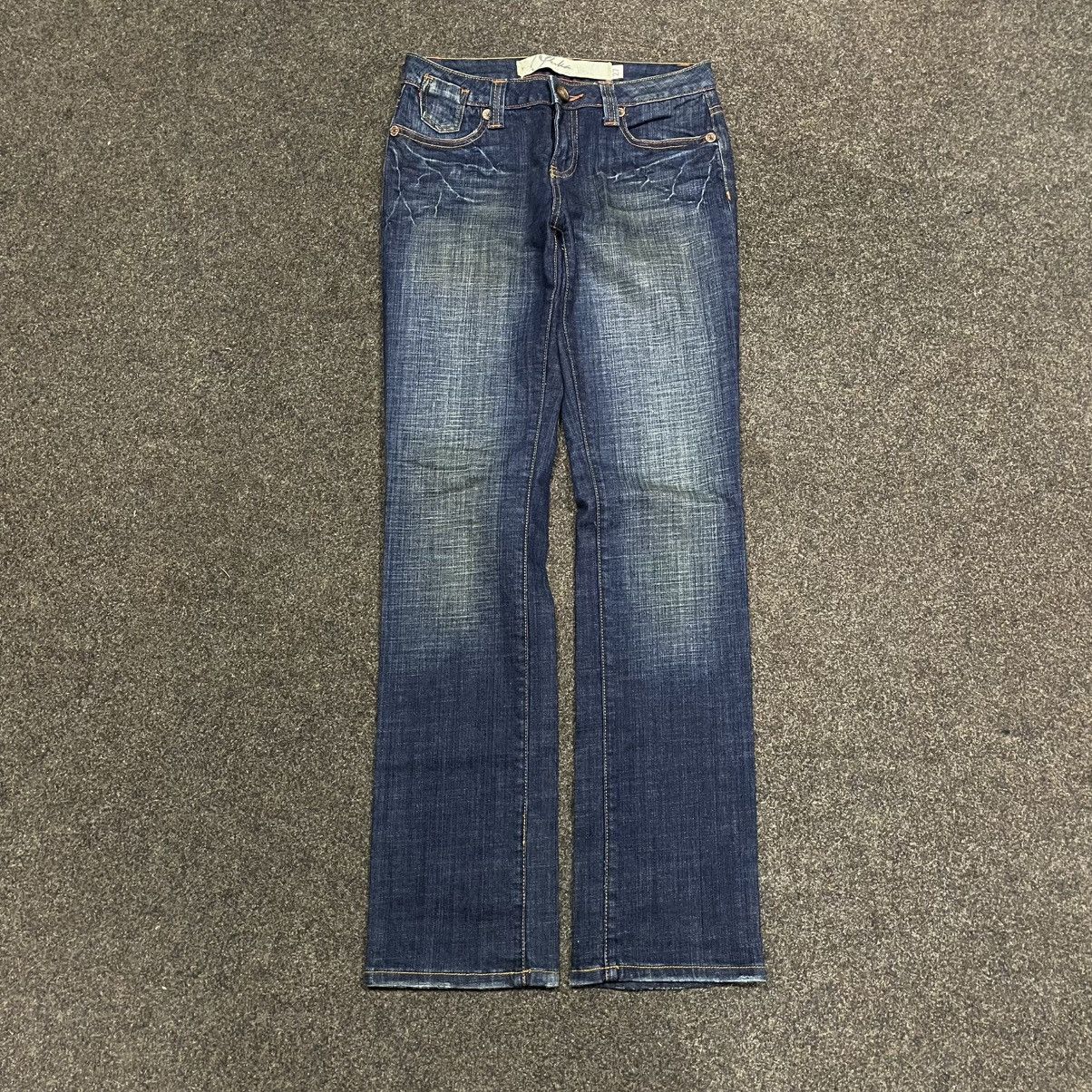 Vintage Y2K Baggy Wide Leg Jeans Skate Streetwear Graphic 29