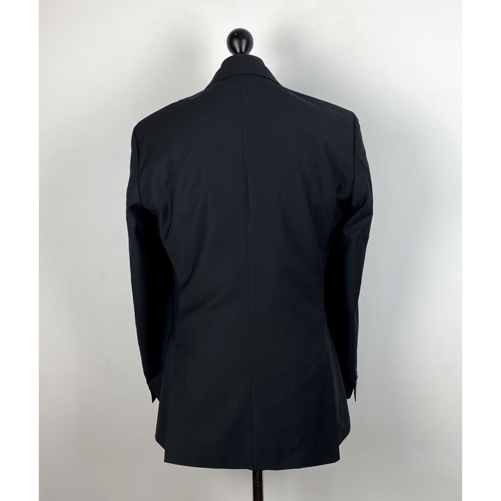 Hugo Boss HUGO BOSS Blazer Wool Black Mens UK 50 / 40R Size 50 40R Blazer Wool Tailored Jacket Mens Black 74 cm 46 cm 53 cm 64 cm Size 50R - 3 Thumbnail