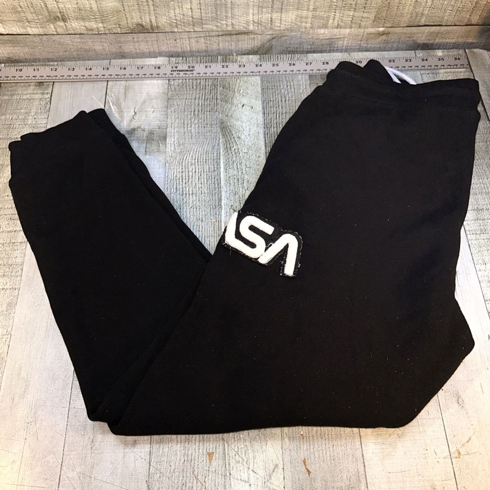 Southpole South Pole NASA Joggers Black XL Tapered Fleece Jogger Men Regular XS? Size US 36 / EU 52 - 5 Thumbnail