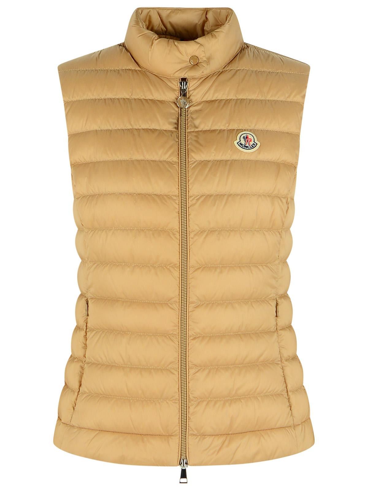 Moncler MONCLER Igens' Beige Polyamide Vest Size M / US 6-8 / IT 42-44 - 1 Thumbnail