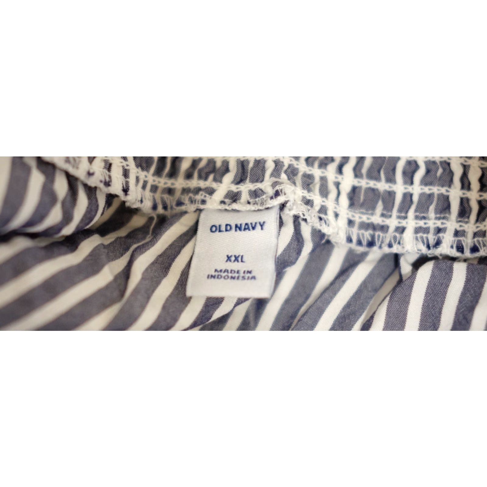 Old Navy Old Navy Off The Shoulder Dress Grey/White Stripe Spuer Soft Womens XXL #H96-64 Dress Size XXL / US 16-18 / IT 52-54 - 7 Thumbnail