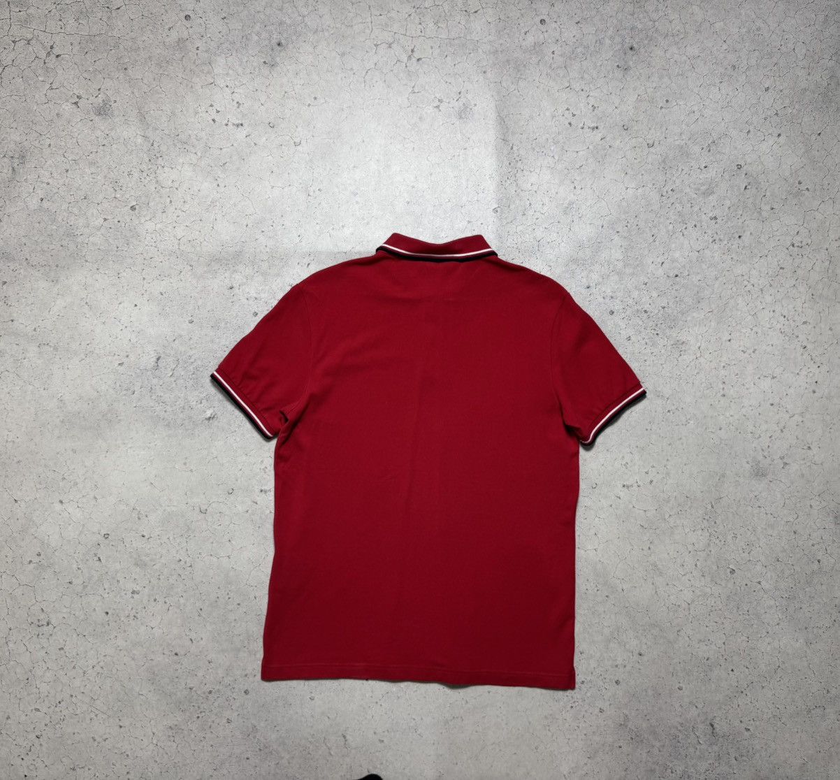 Prada Prada Red Tab Luxury Polo Shirt Size L Size US L / EU 52-54 / 3 - 12 Thumbnail