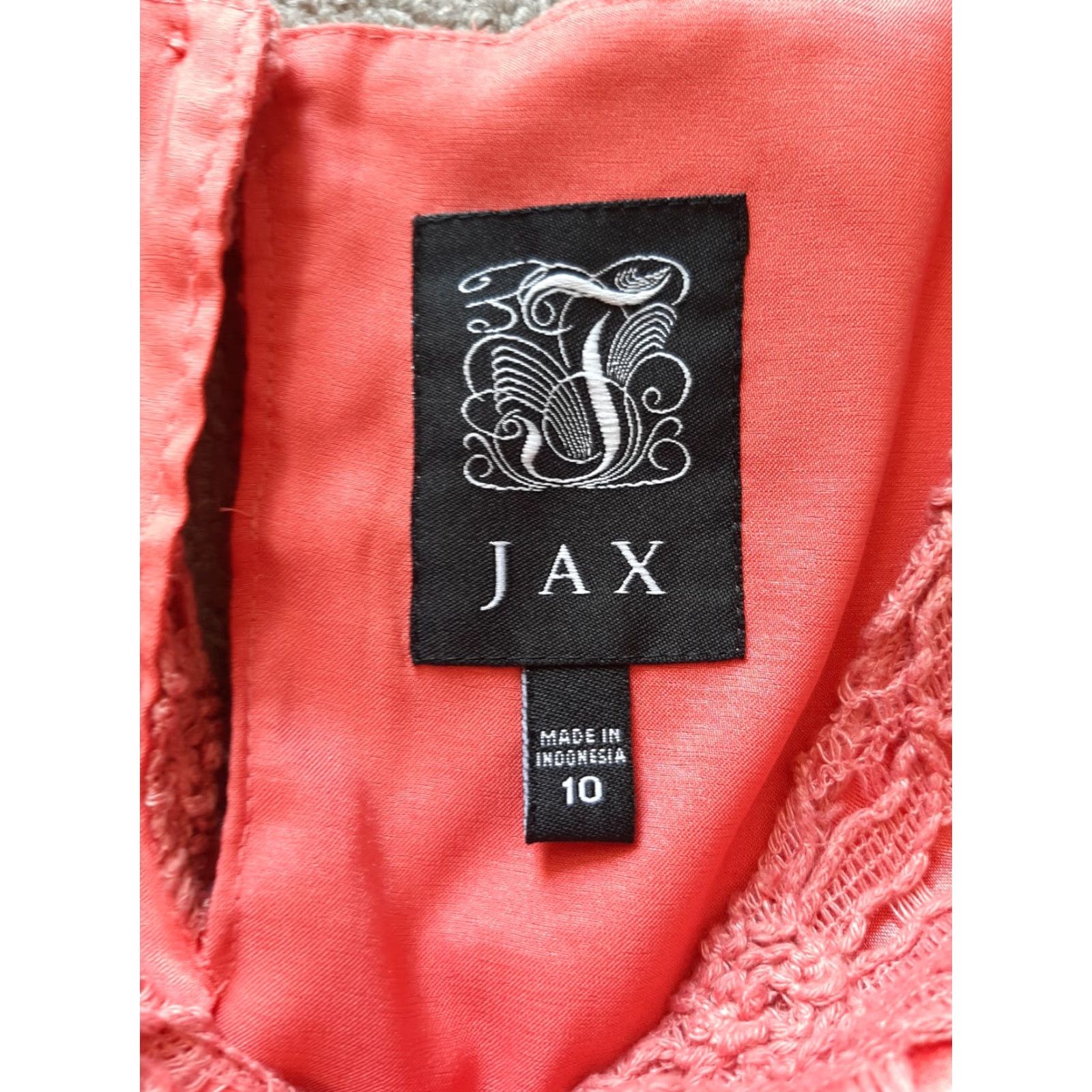 Pinko Jax Dress Womens Size 10 Short Sleeve Pink Knee Length Lined Lace Size 32" / US 10 / IT 46 - 5 Thumbnail