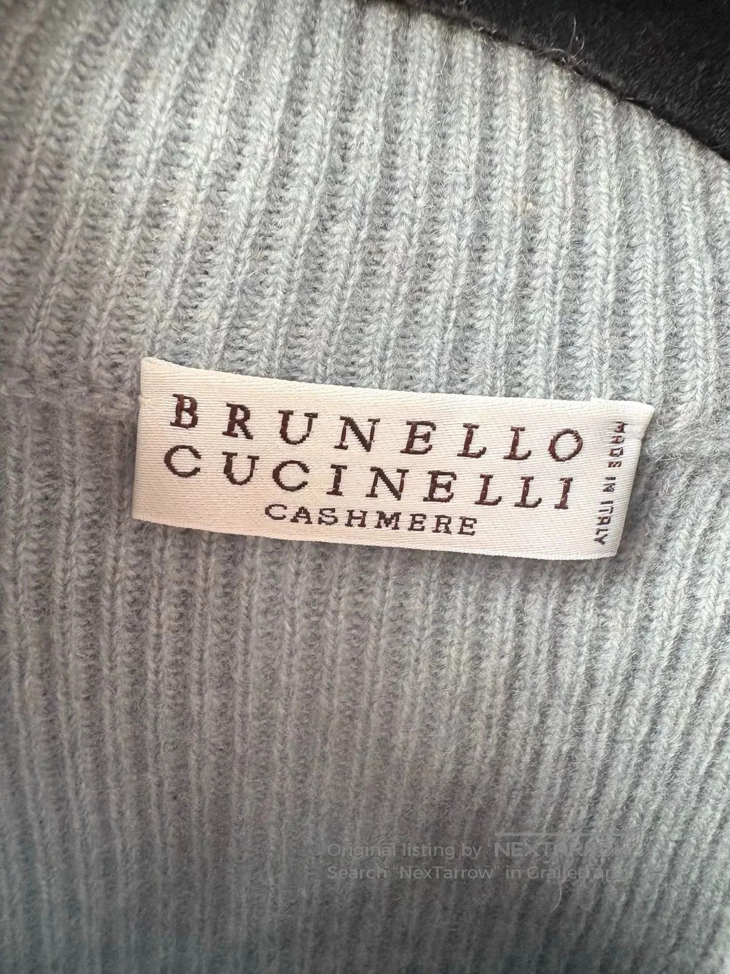 Brunello Cucinelli Brunello Cucinelli Beaded Cashmere Sweater. Size US S / EU 44-46 / 1 - 3 Thumbnail