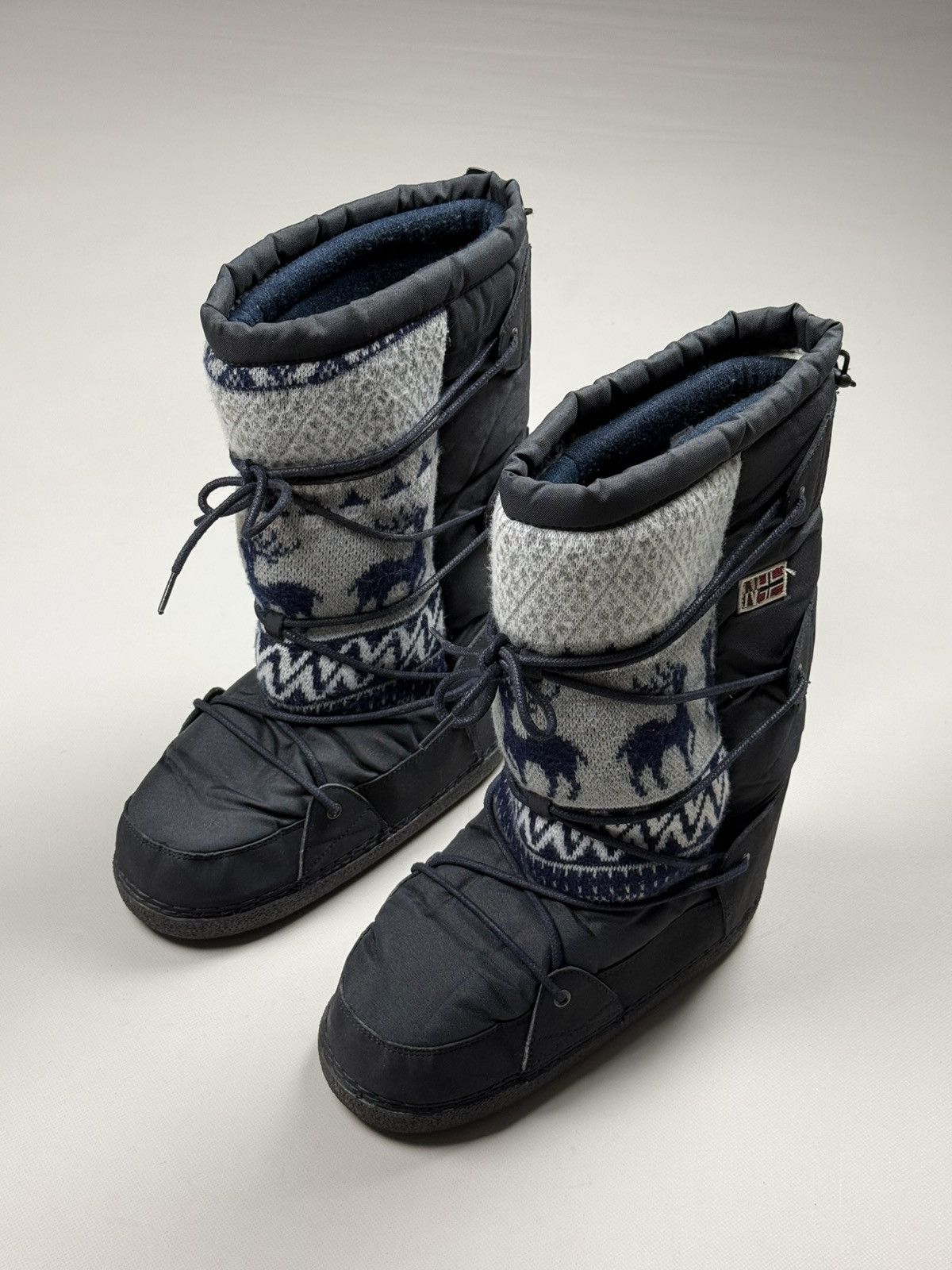 Napapijri Napapijri Outdoor Moon Boot Style Snow Boots Shoes 39 - 40 Size US 9 / IT 39 - 17 Thumbnail