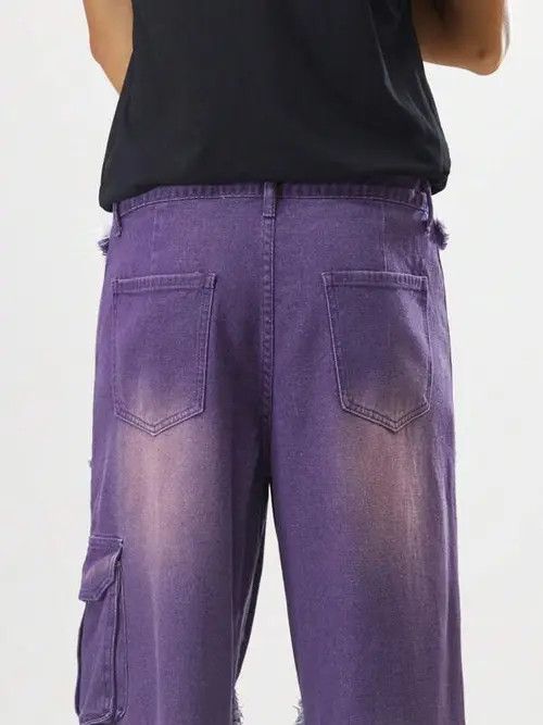 Japanese Brand Fujisawa x Mint Distressed Ripped Patchwork Jeans Size US 32 / EU 48 - 8 Thumbnail