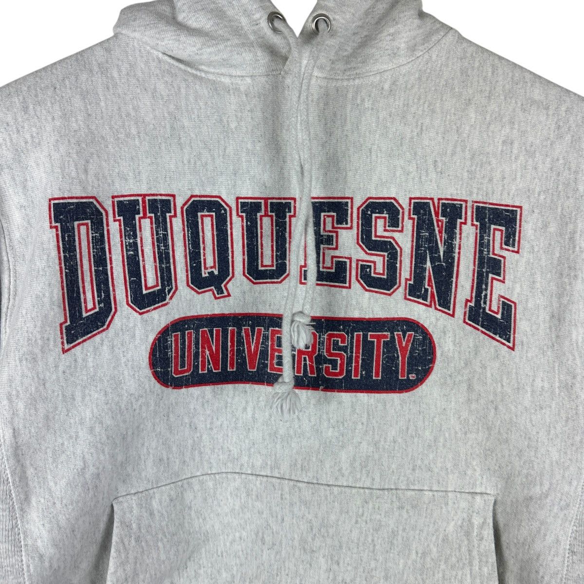 Champion Mens Y2K Champion Reverse Weave Duquesne Hoodie Size US S / EU 44-46 / 1 - 2 Thumbnail