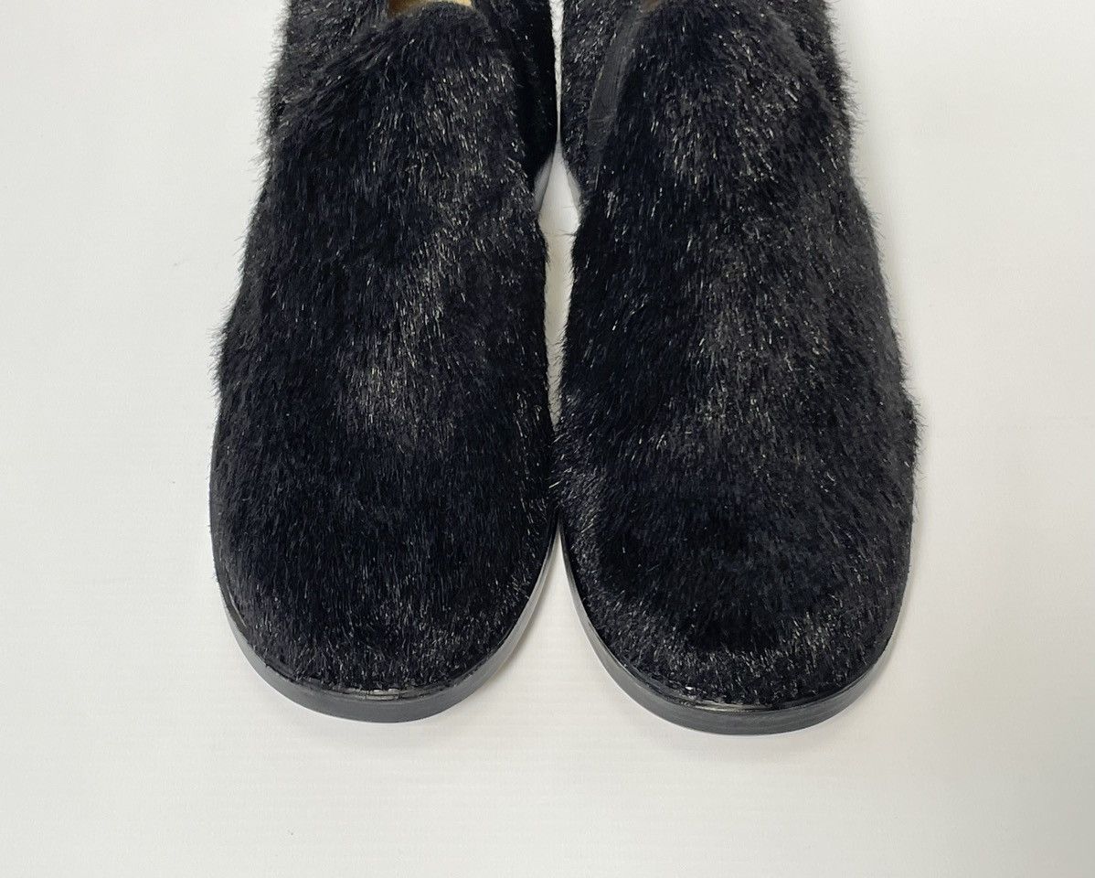 Comme des Garcons Black Faux Fur Ankle Boots Size US 8 / EU 41 - 11 Thumbnail