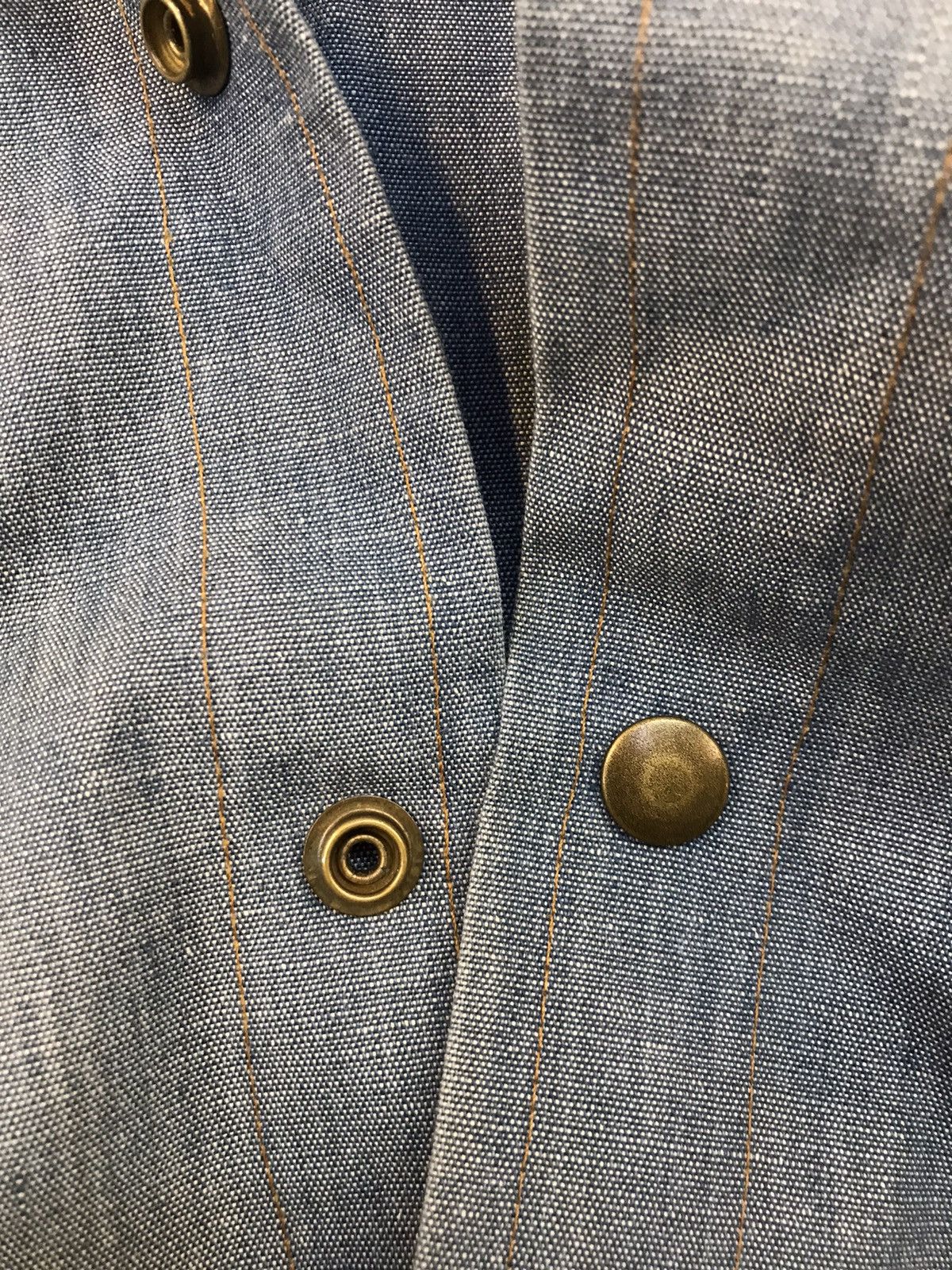 Japanese Brand × Vintage Vintage 70s-80s Tobias Trend Chambray Cotton Blue Denim Size US XXS / EU 40 - 9 Thumbnail