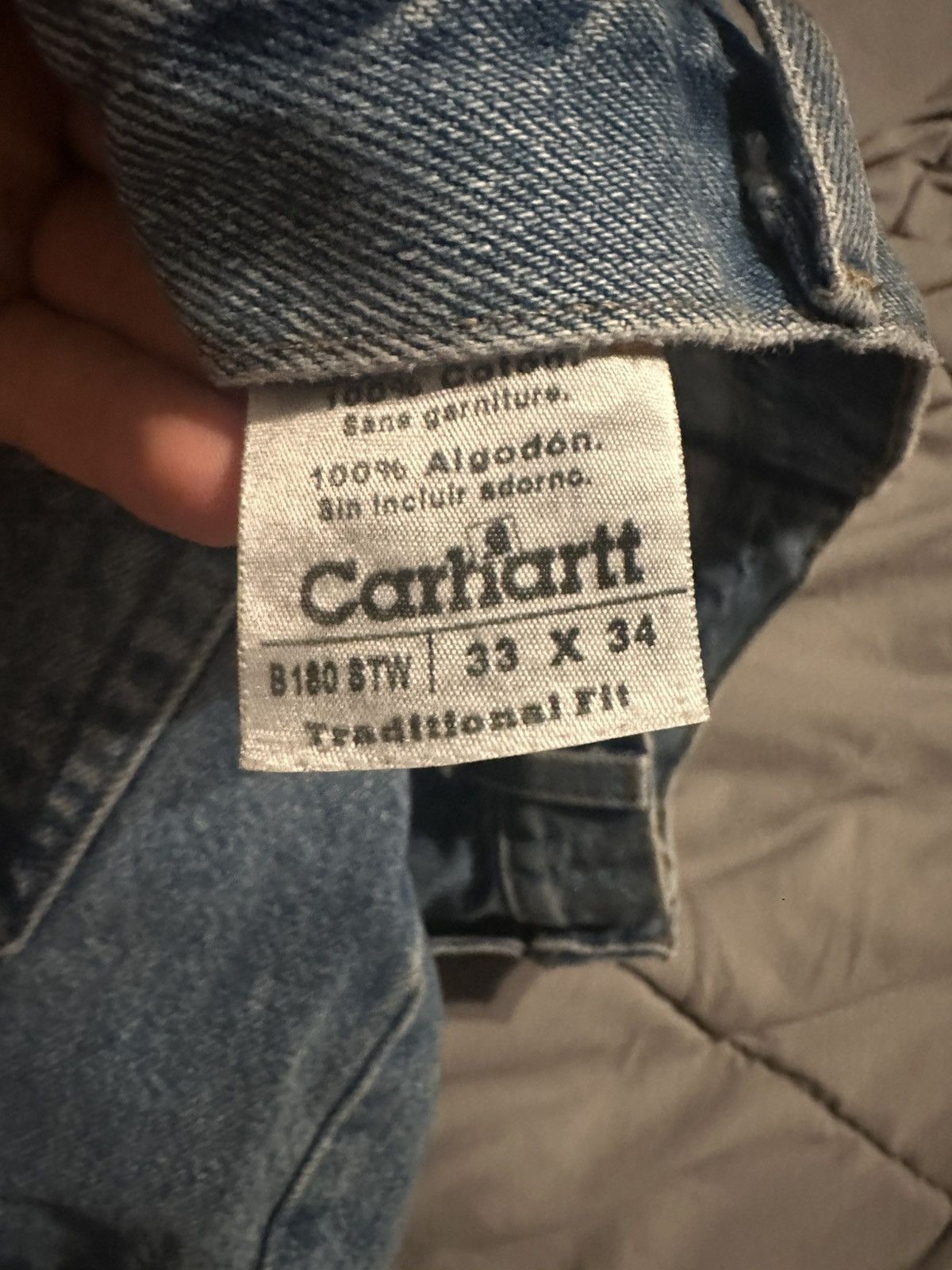 Carhartt × Vintage Carhartt vintage jeans Size US 33 - 4 Thumbnail