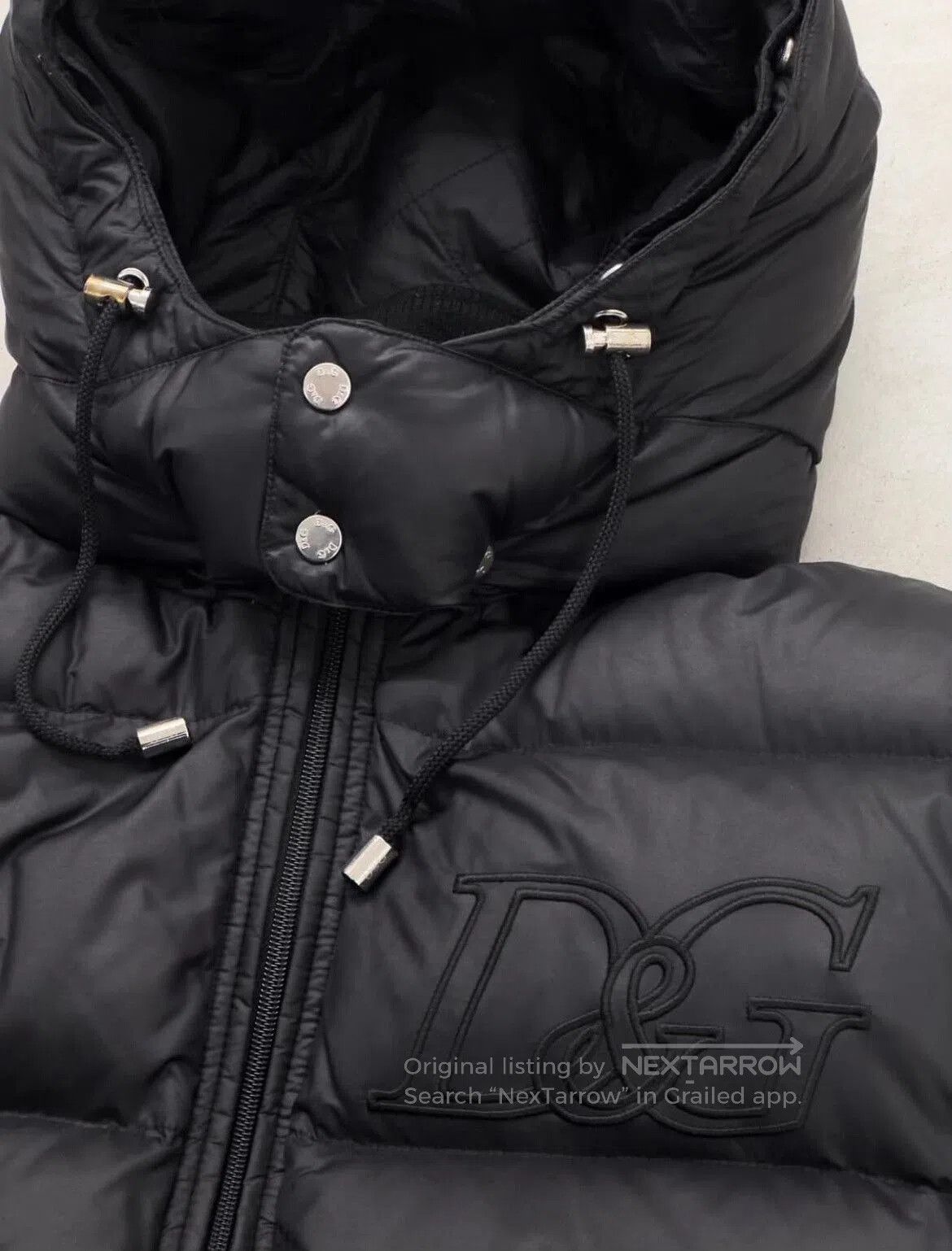 Dolce & Gabbana Dolce & Gabbana Embroidered Down Jacket. Size US L / EU 52-54 / 3 - 2 Thumbnail
